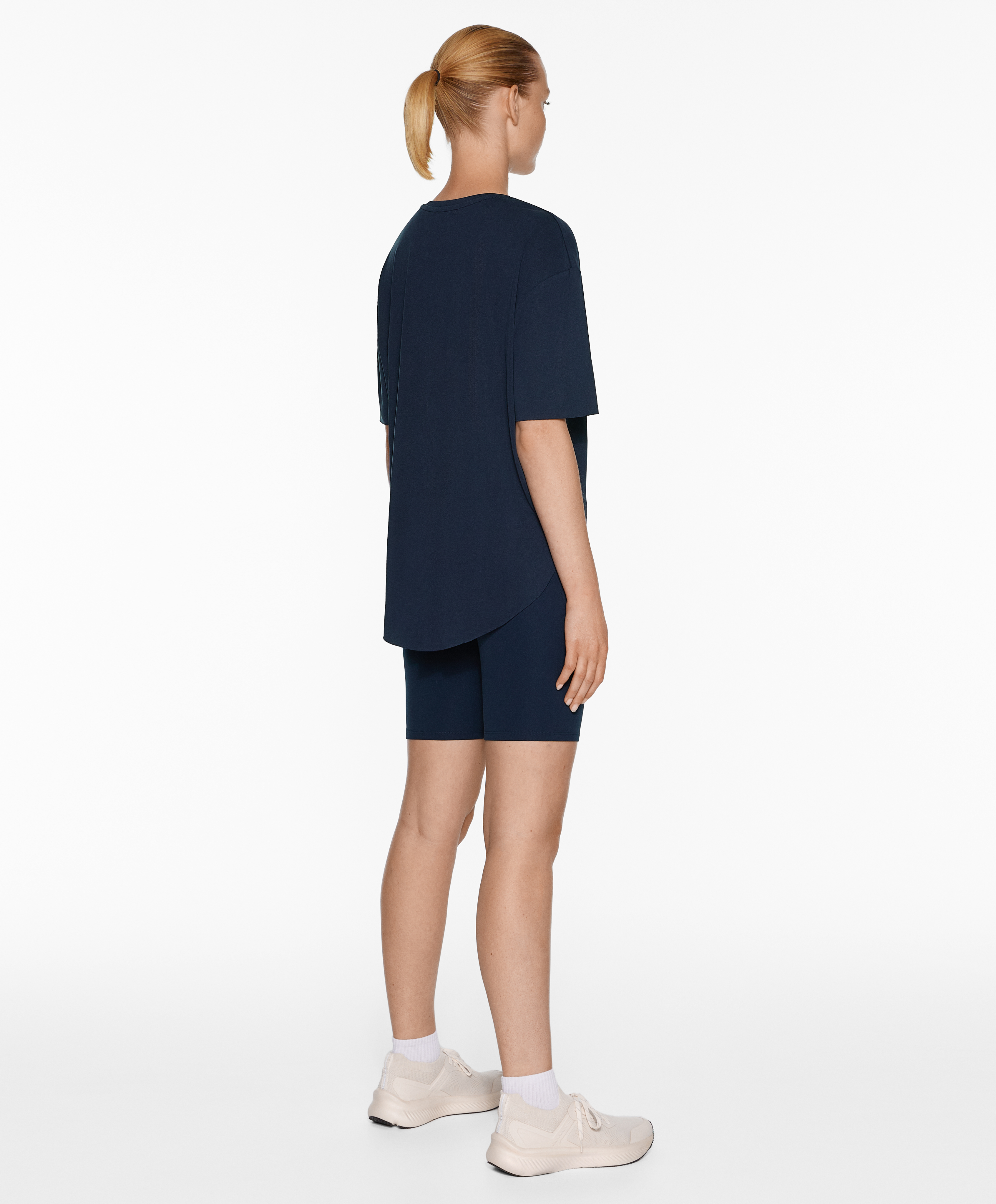 Modal blend short-sleeved T-shirt