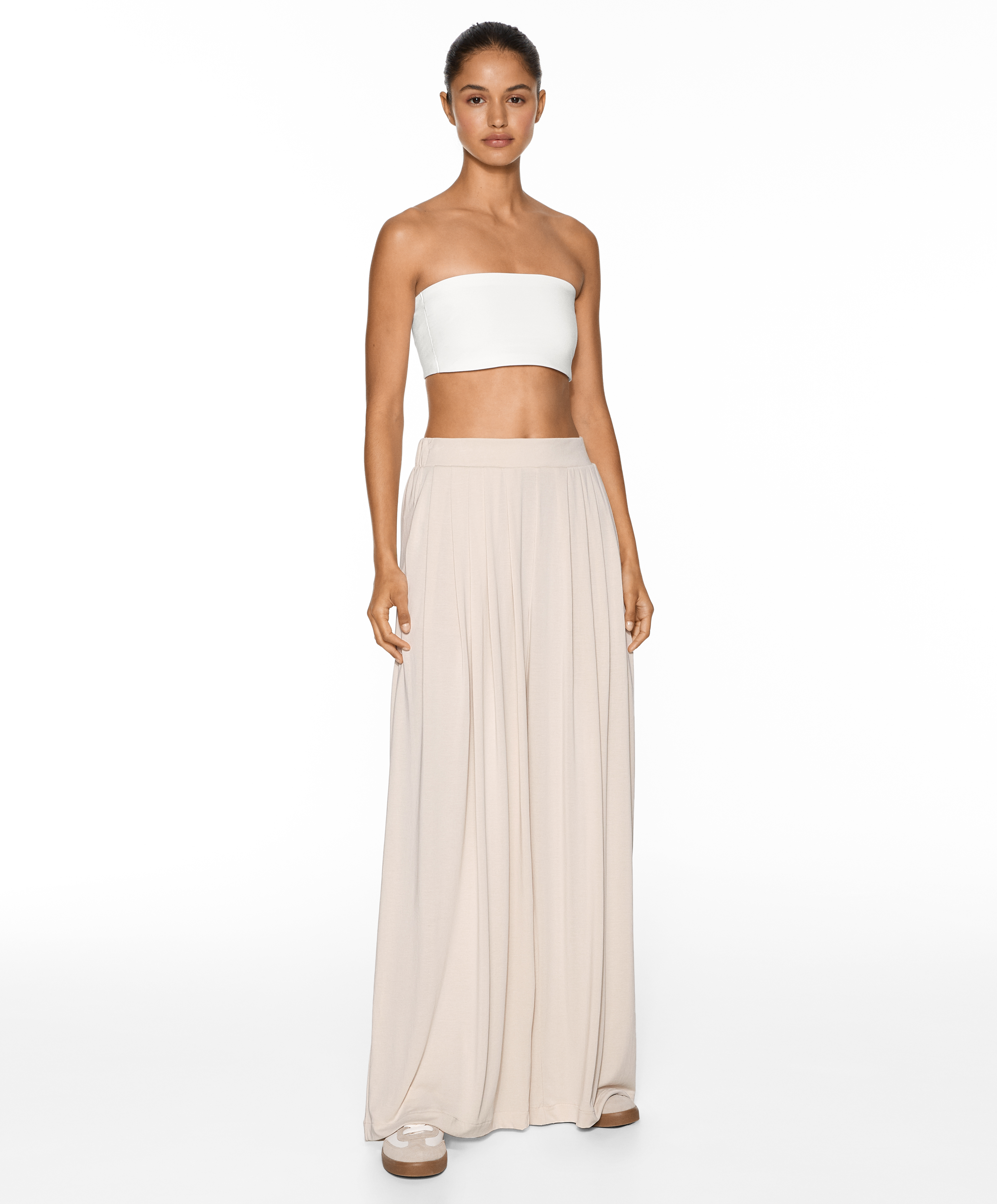 Bandeau bra with modal