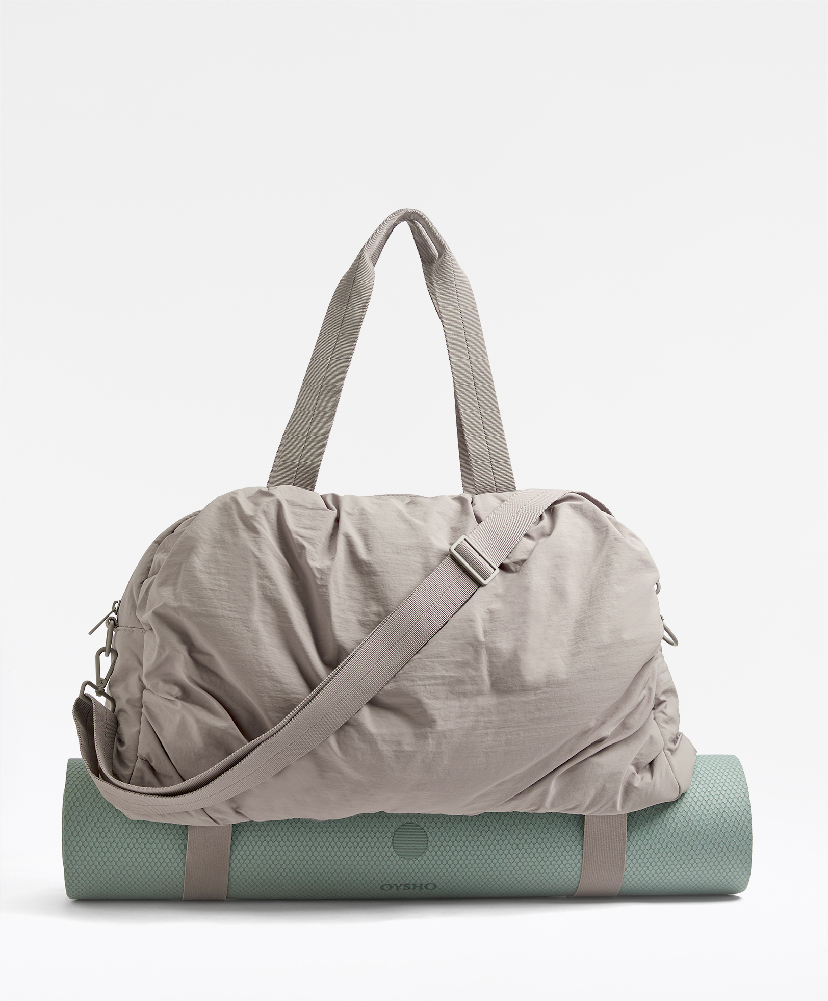 Ruched technical bag