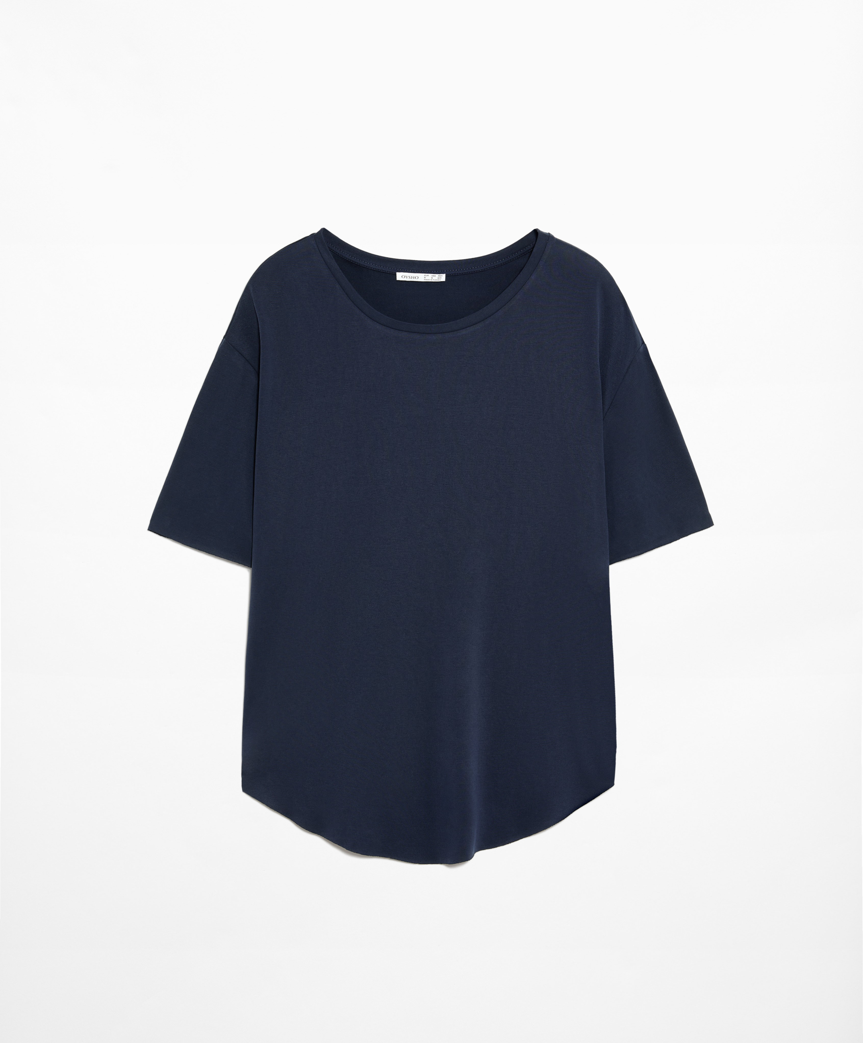 Modal blend short-sleeved T-shirt