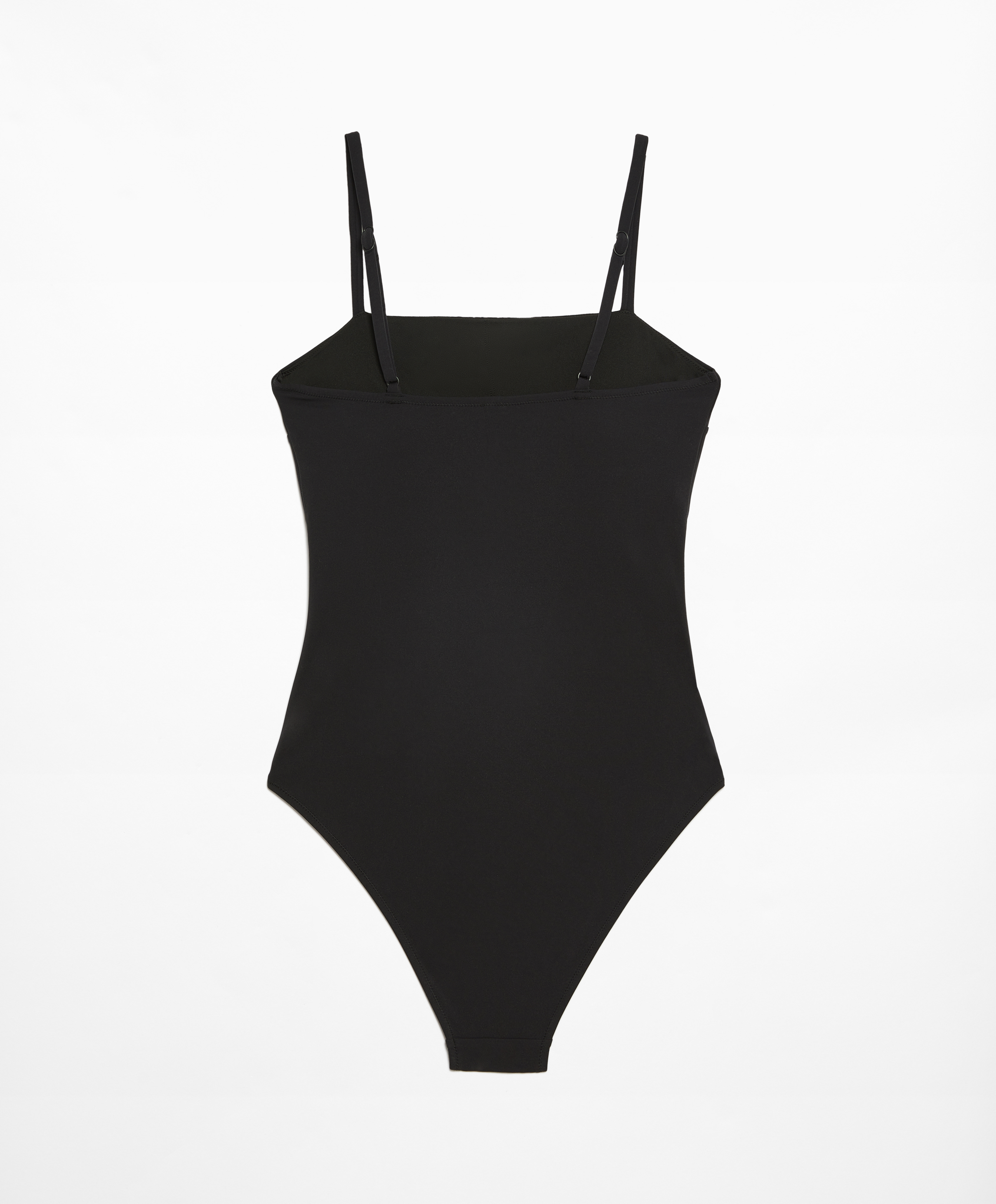 Compressive bandeau swimsuit
