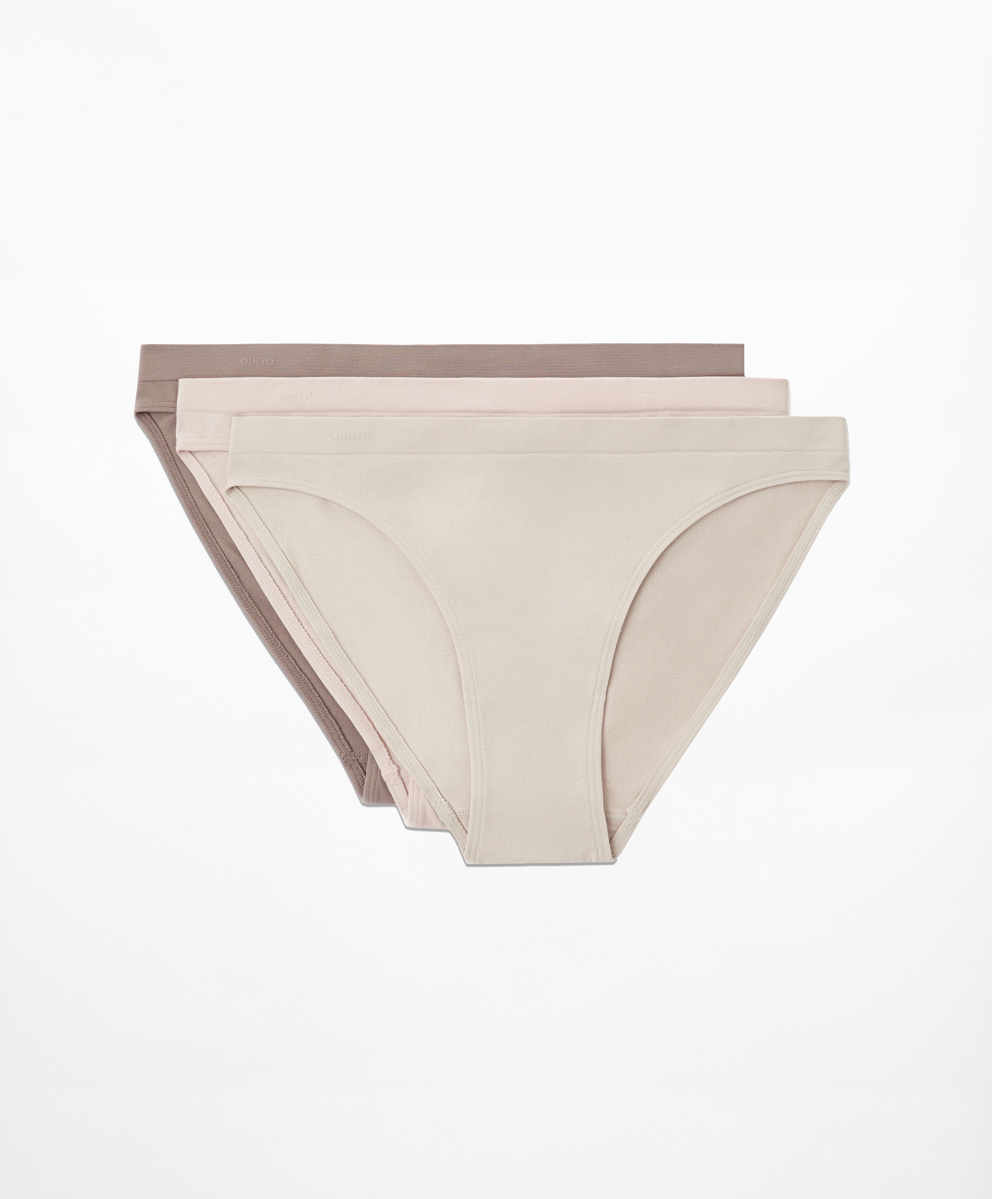 3 seamless soft-touch classic briefs