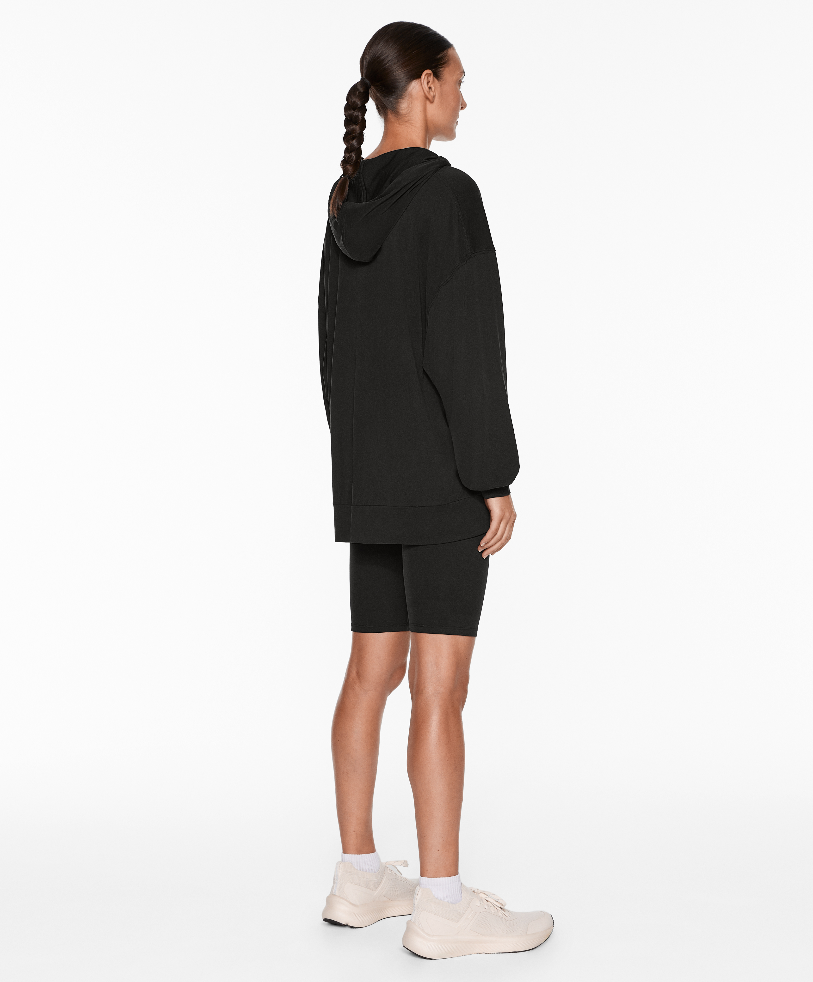 Modal blend oversize hoodie