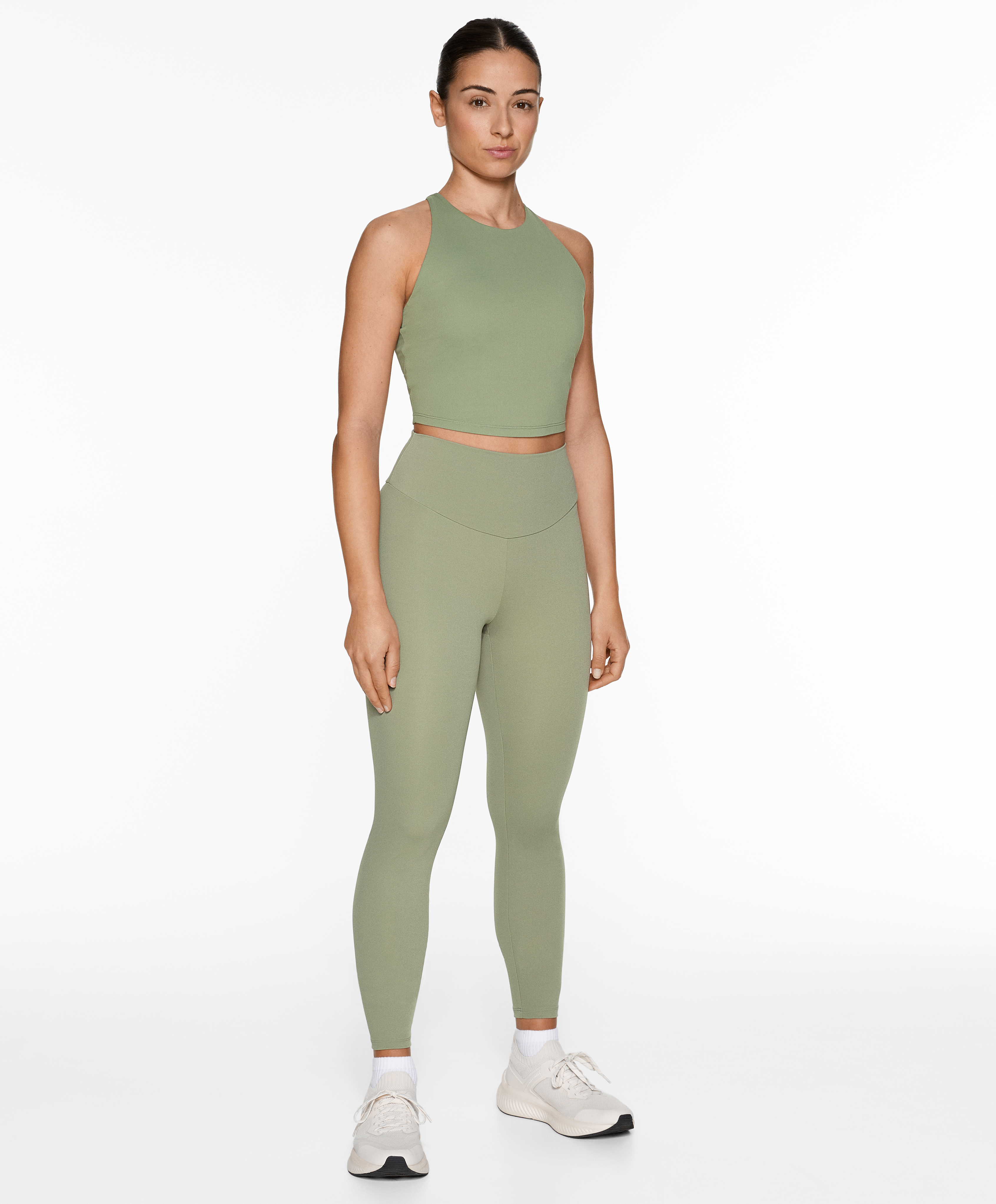 Comfortlux strap tank top with cups