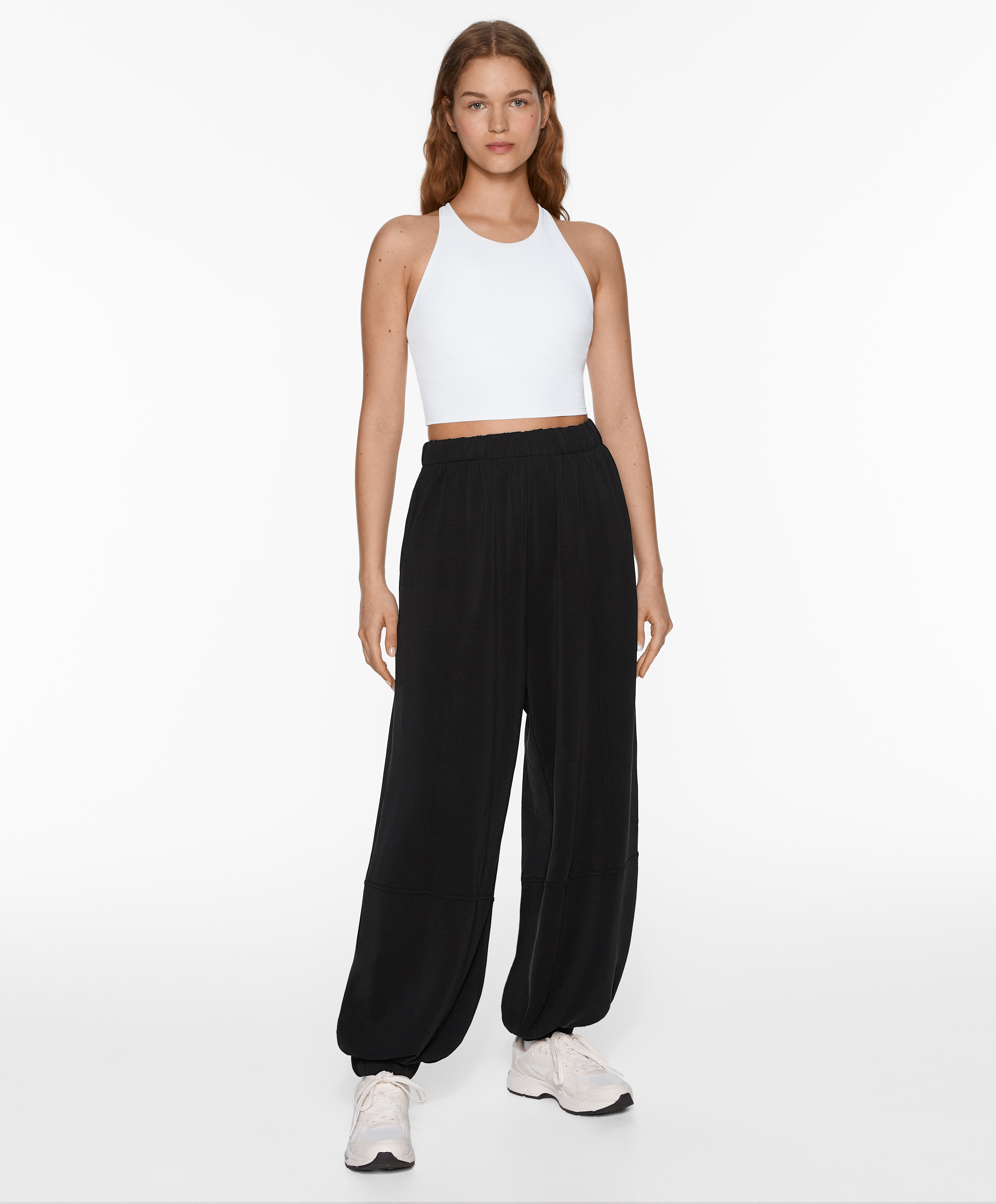 Extra-wide modal joggers