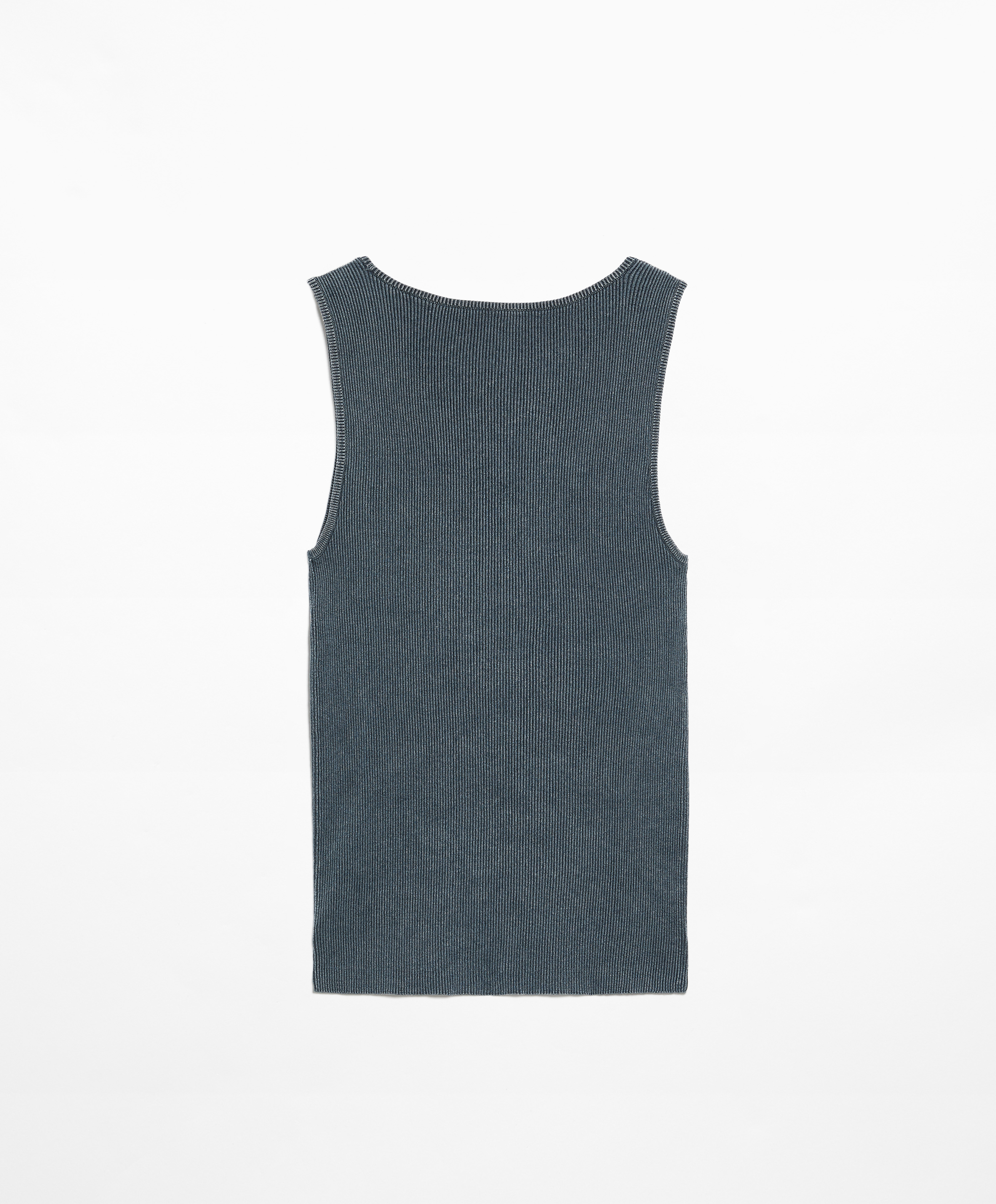 Ribbed vest top