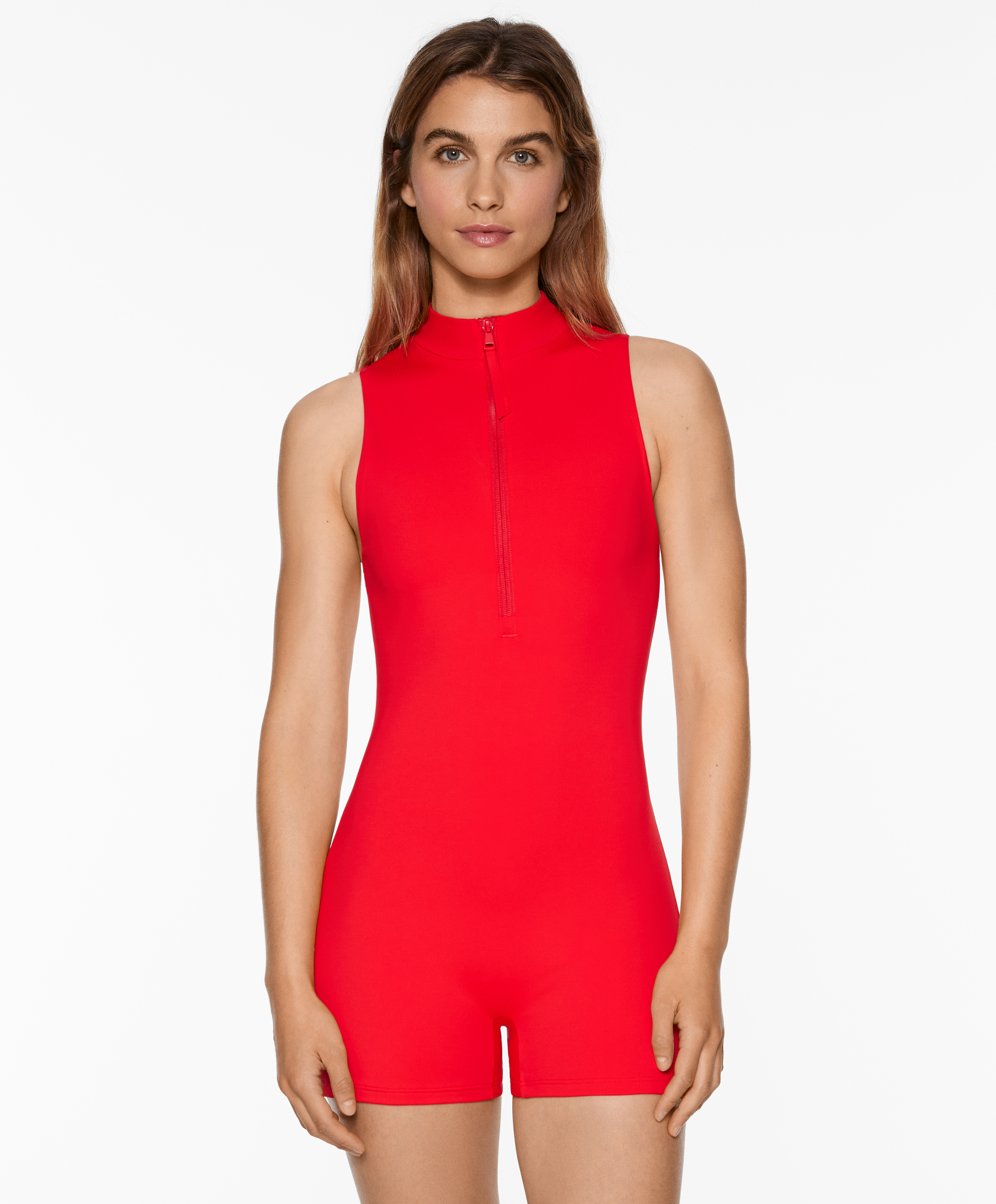 Short swimsuit jumpsuit
