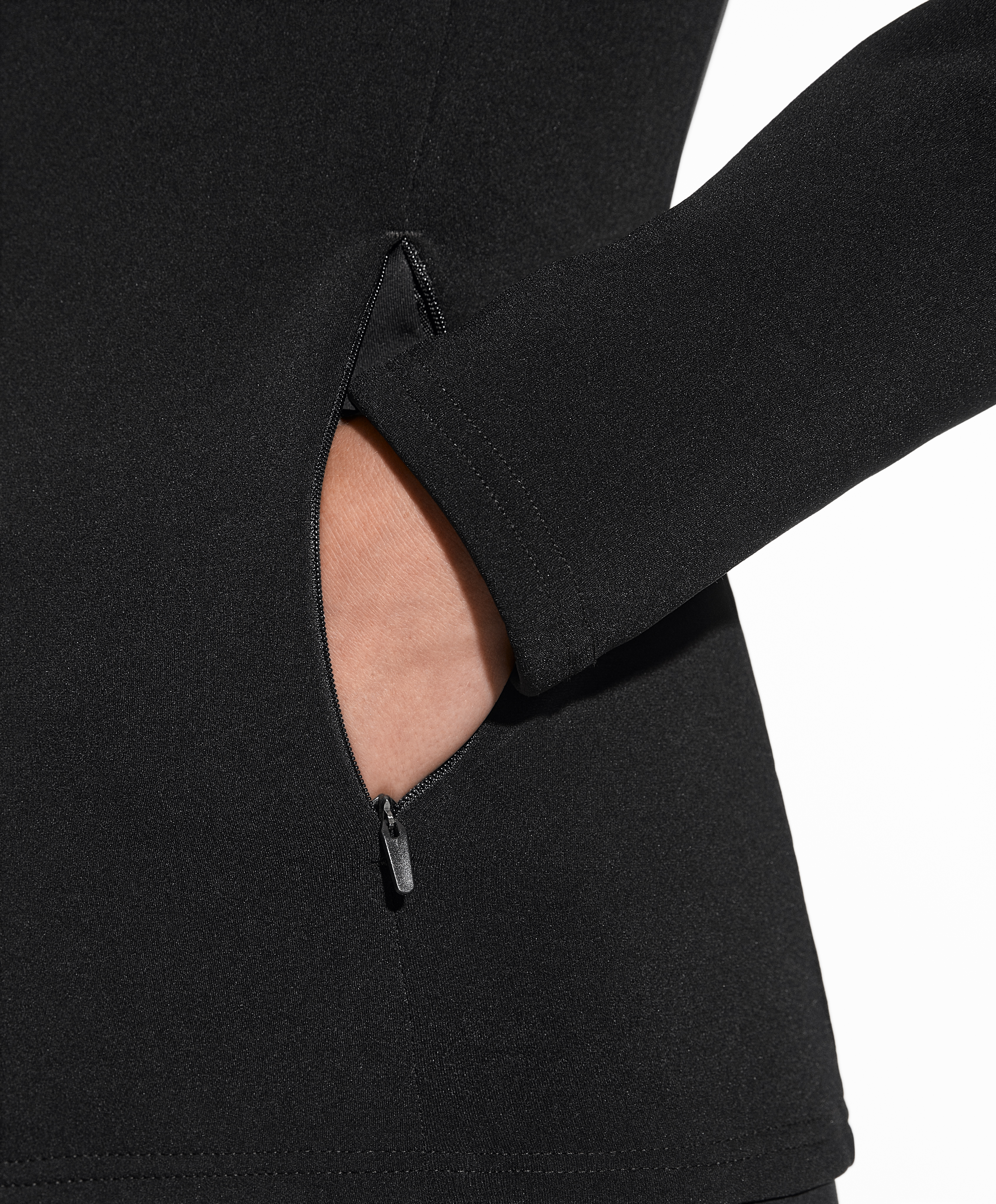 Super-extra-warm seamless technical jacket