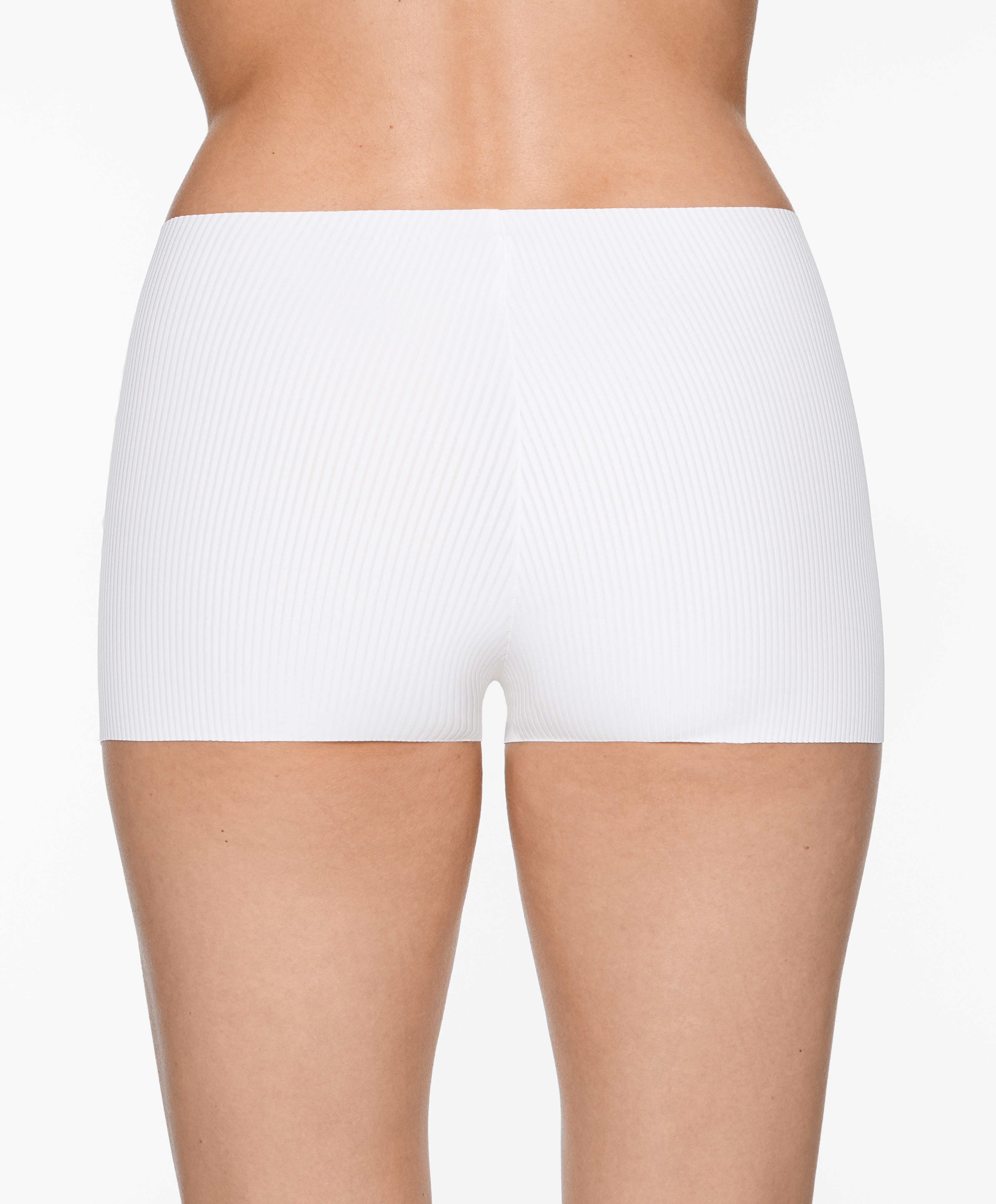 Invisible micro rib hot pants