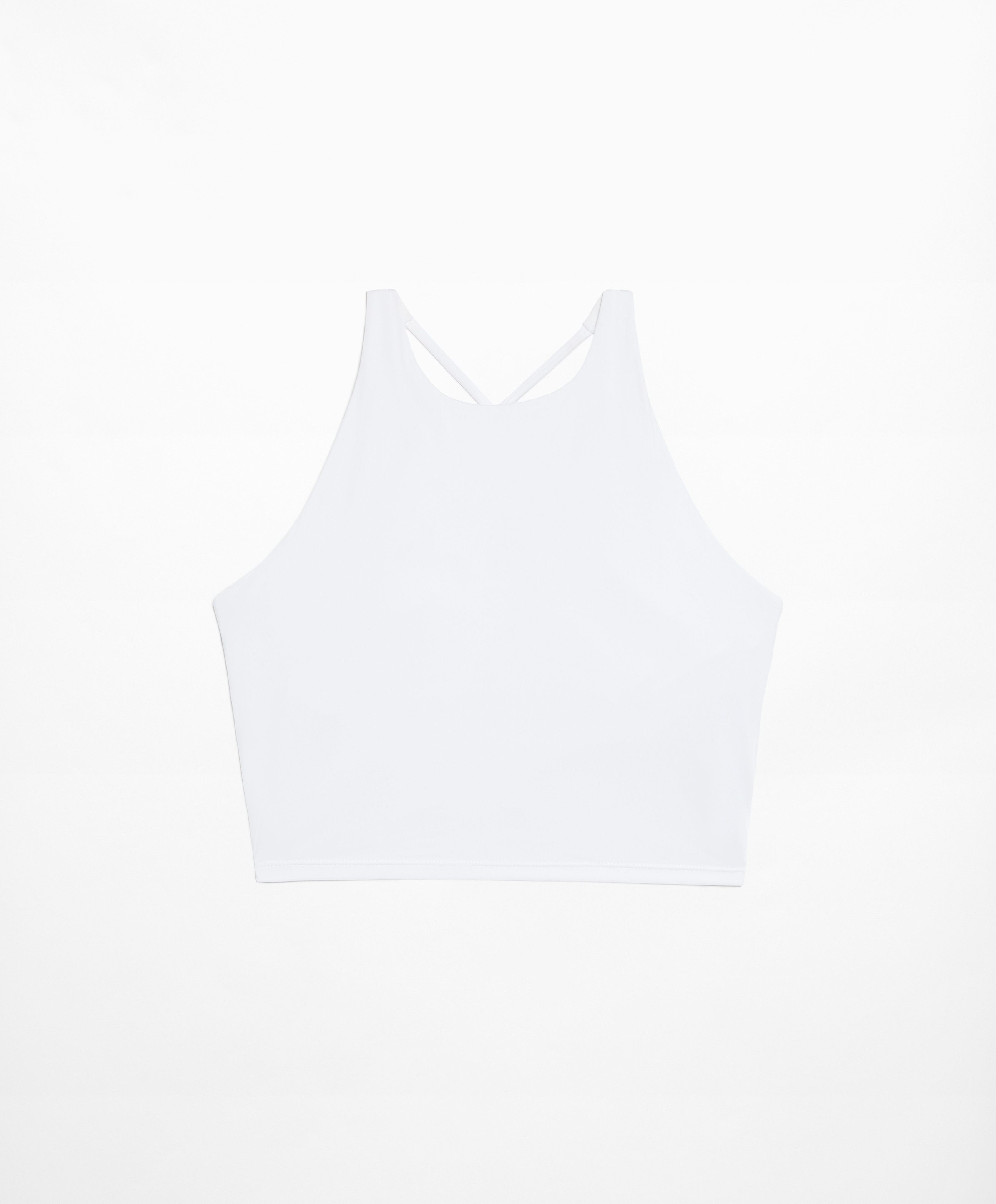 Comfortlux strap tank top with cups