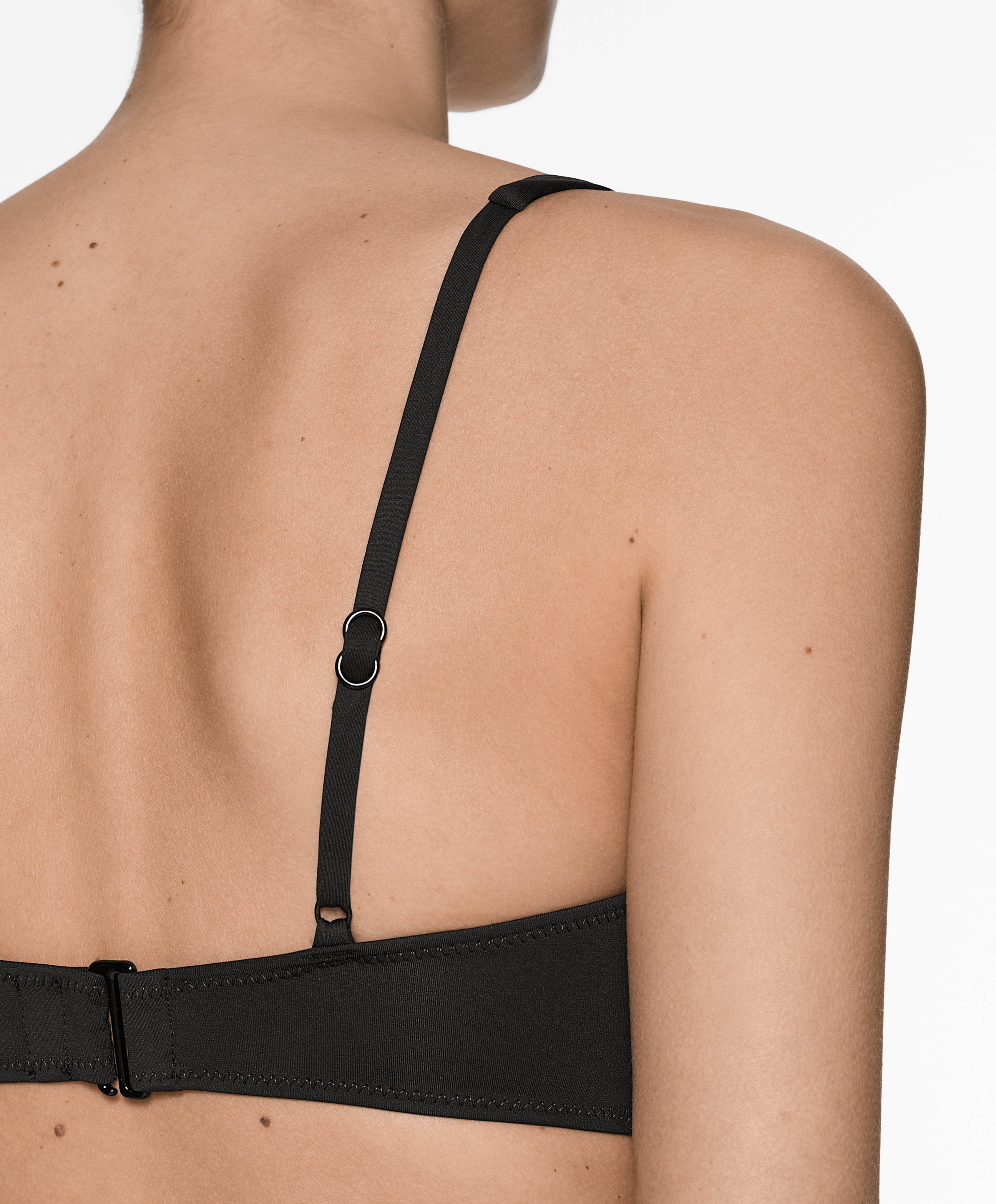 U-neck halter bikini top