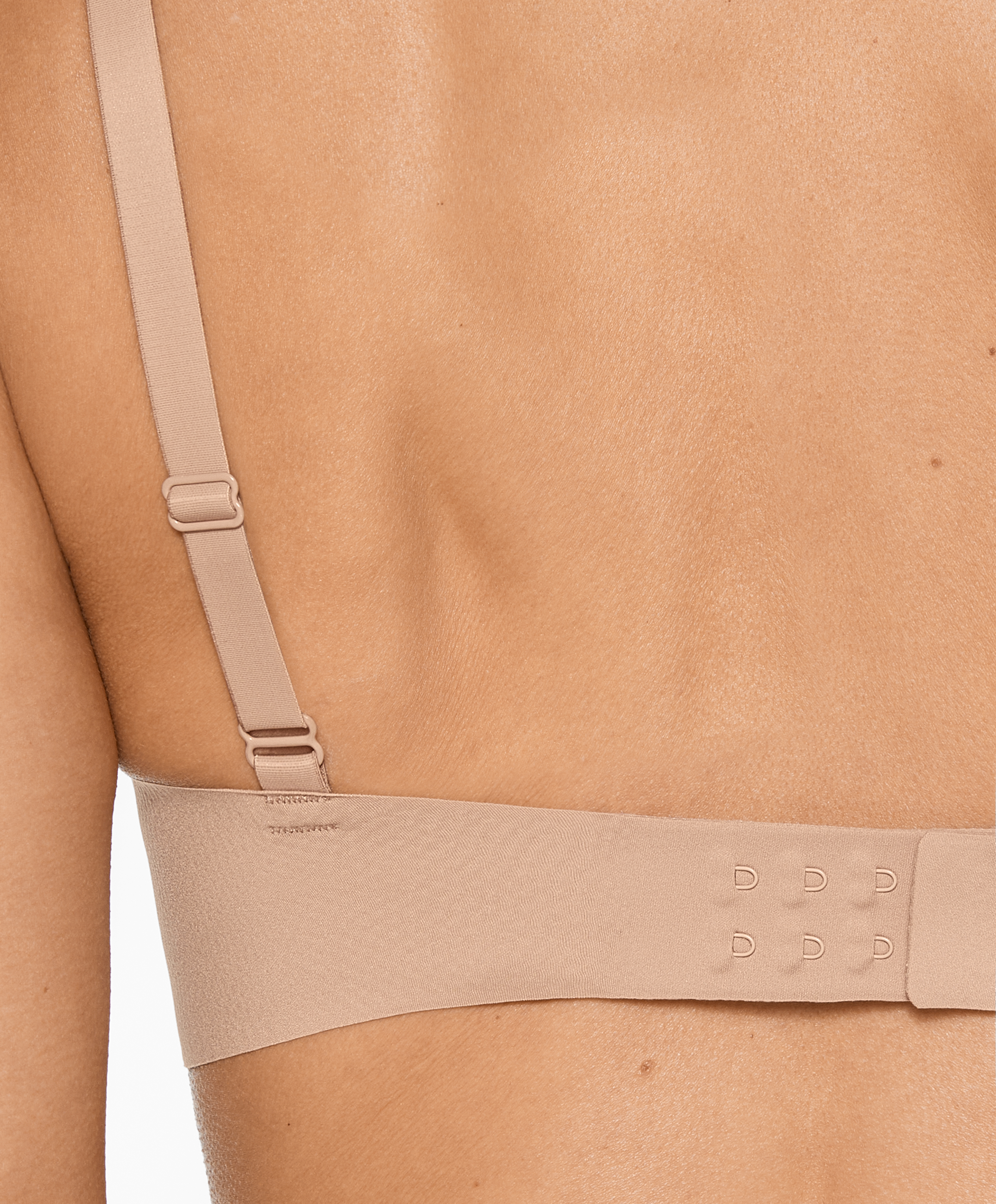 Invisible triangle nursing bra