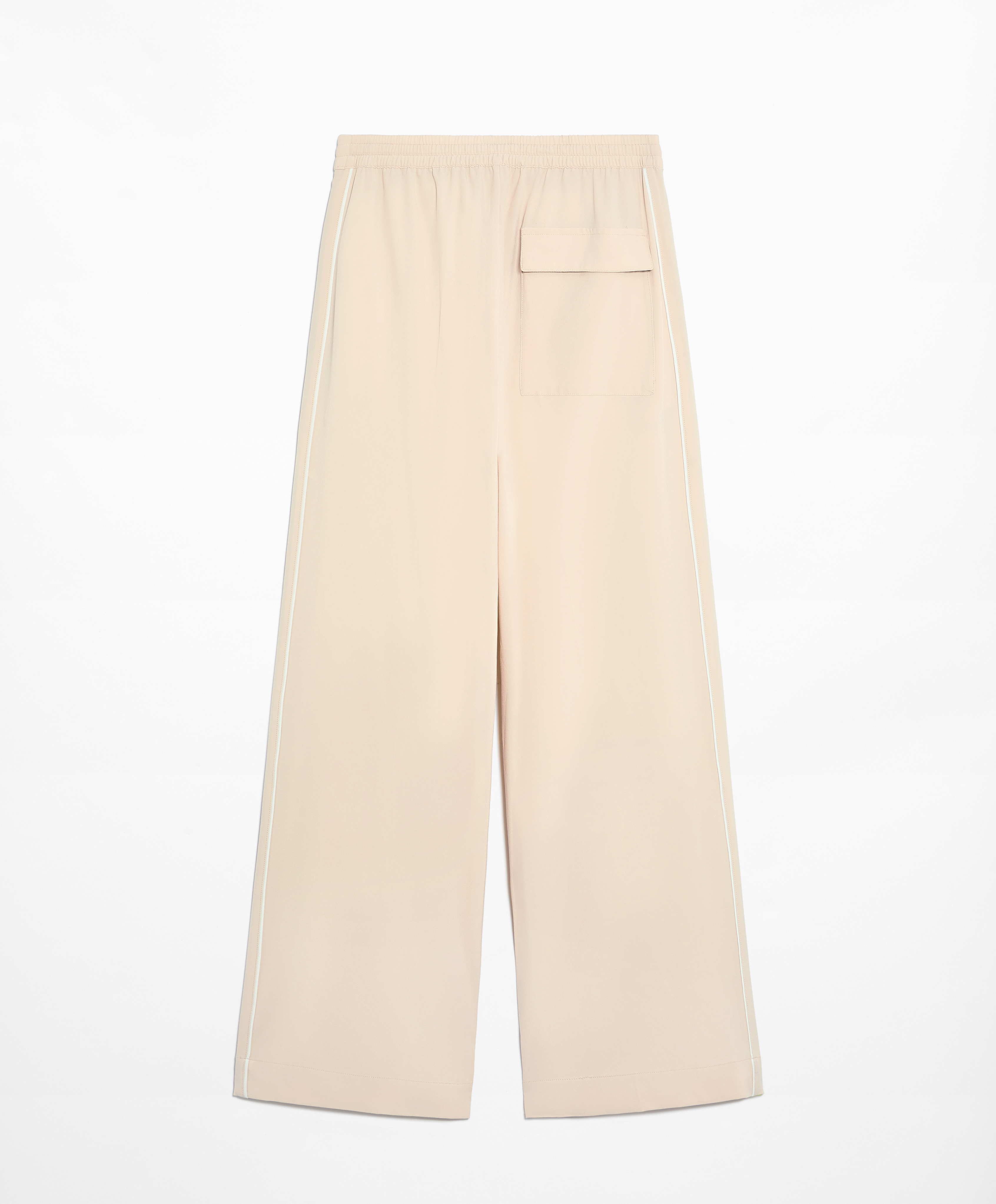 Water-repellent straight-leg trousers