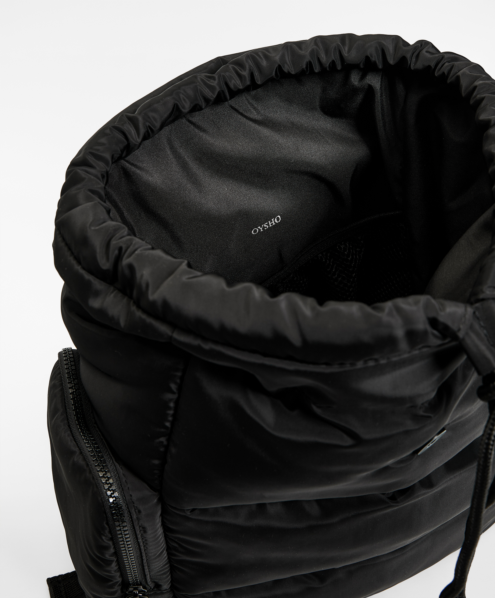 Quilted backpack
