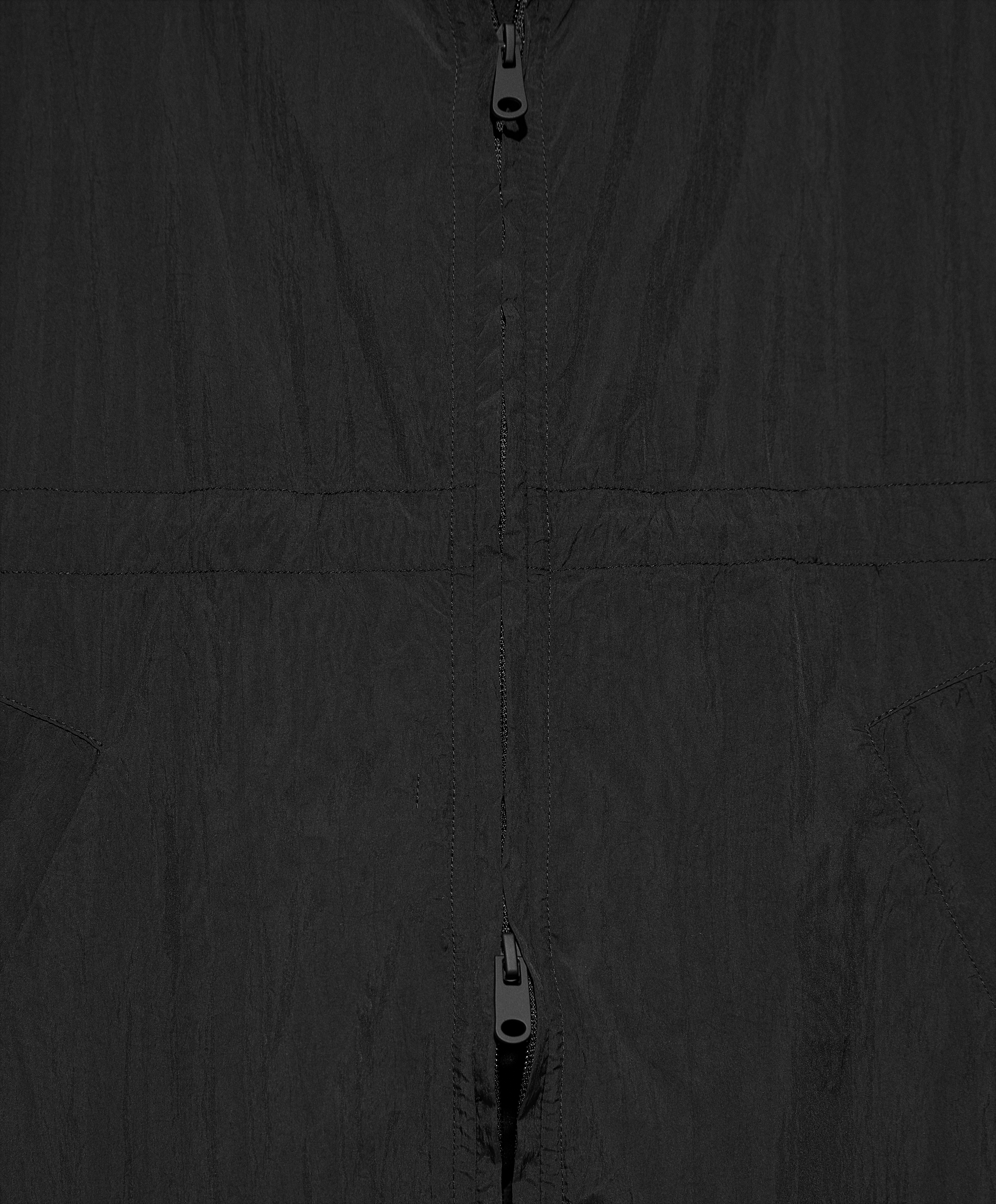 Water-repellent midi jacket