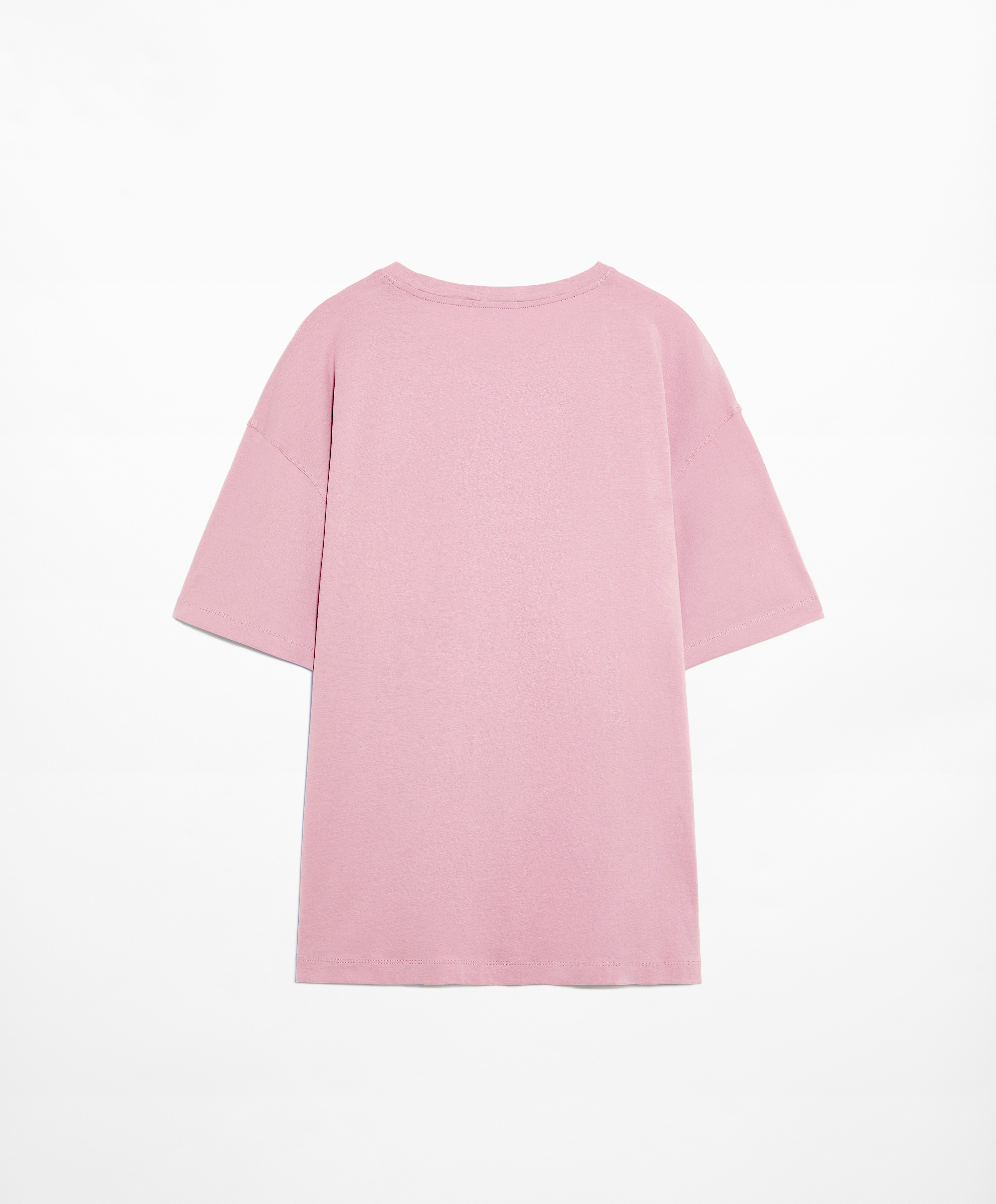 Short sleeve cotton blend T-shirt