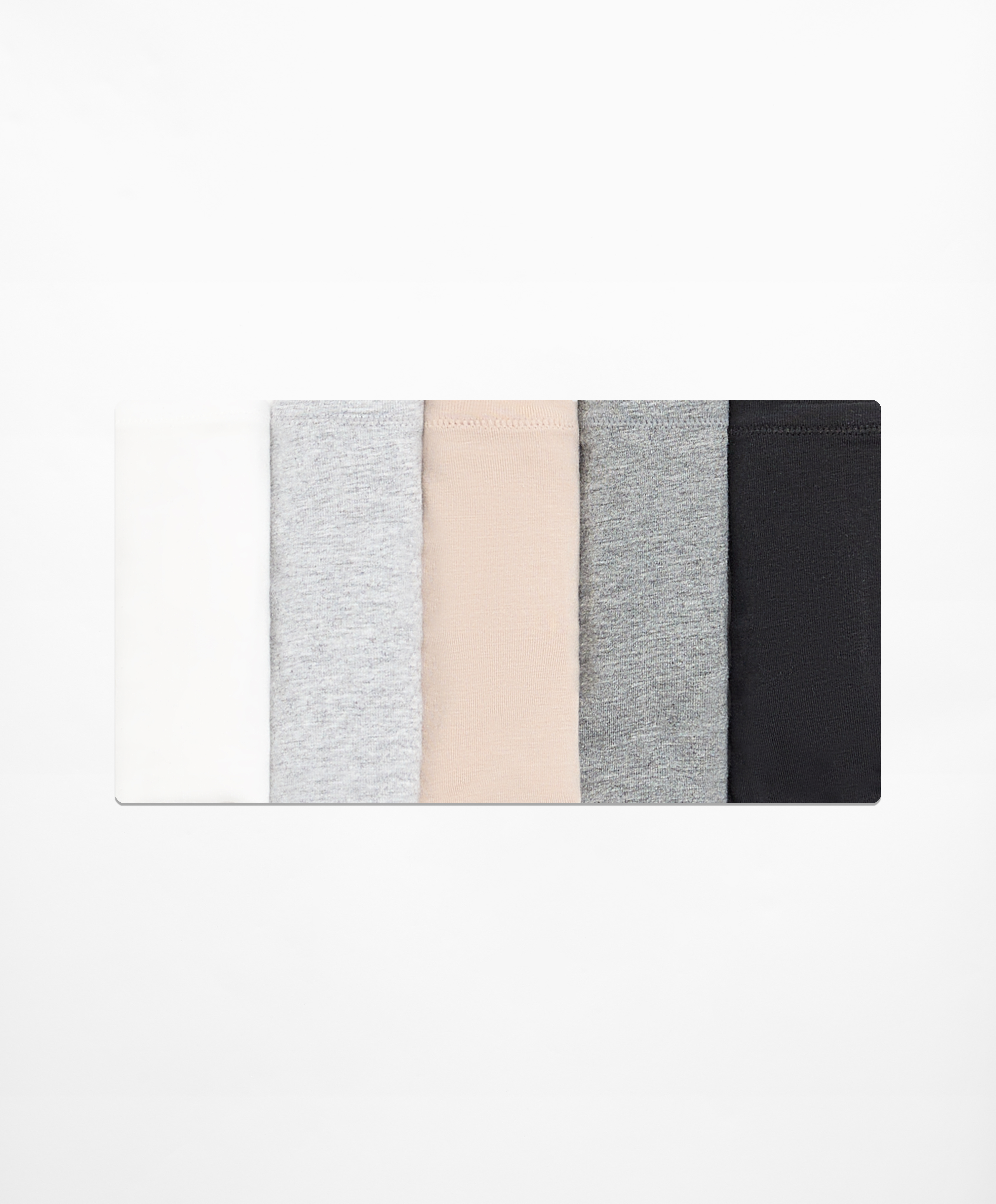 5 cotton blend cheeky briefs