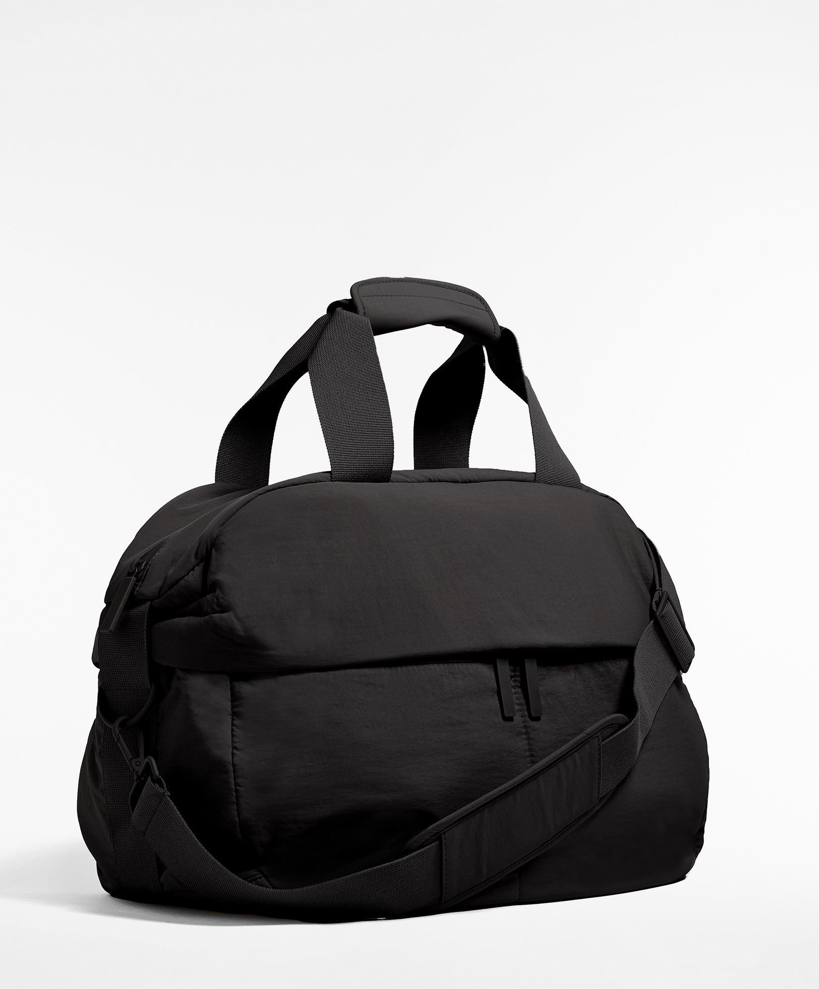Gym bag with flap pocket
