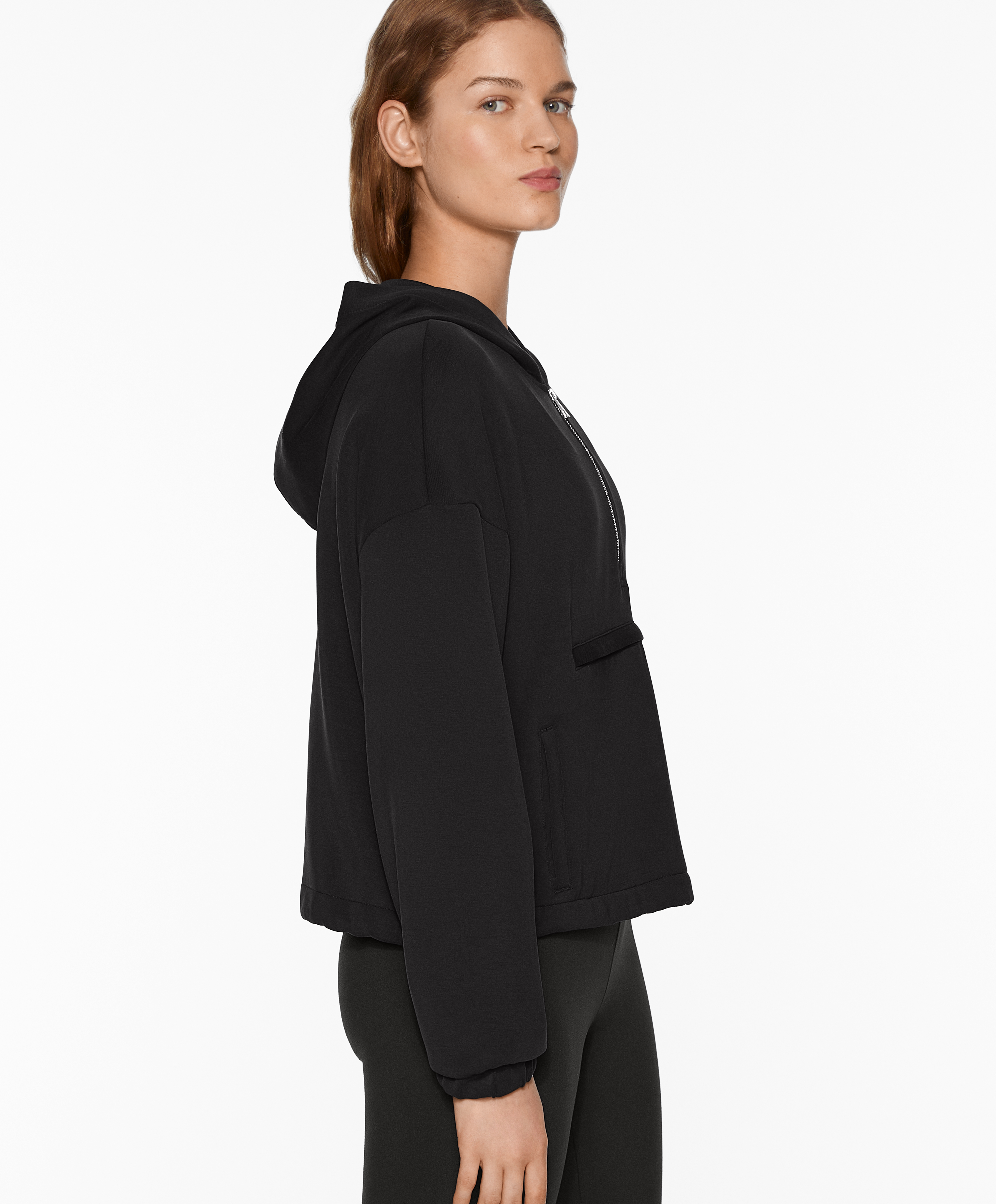 Pocket sweatshirt with modal