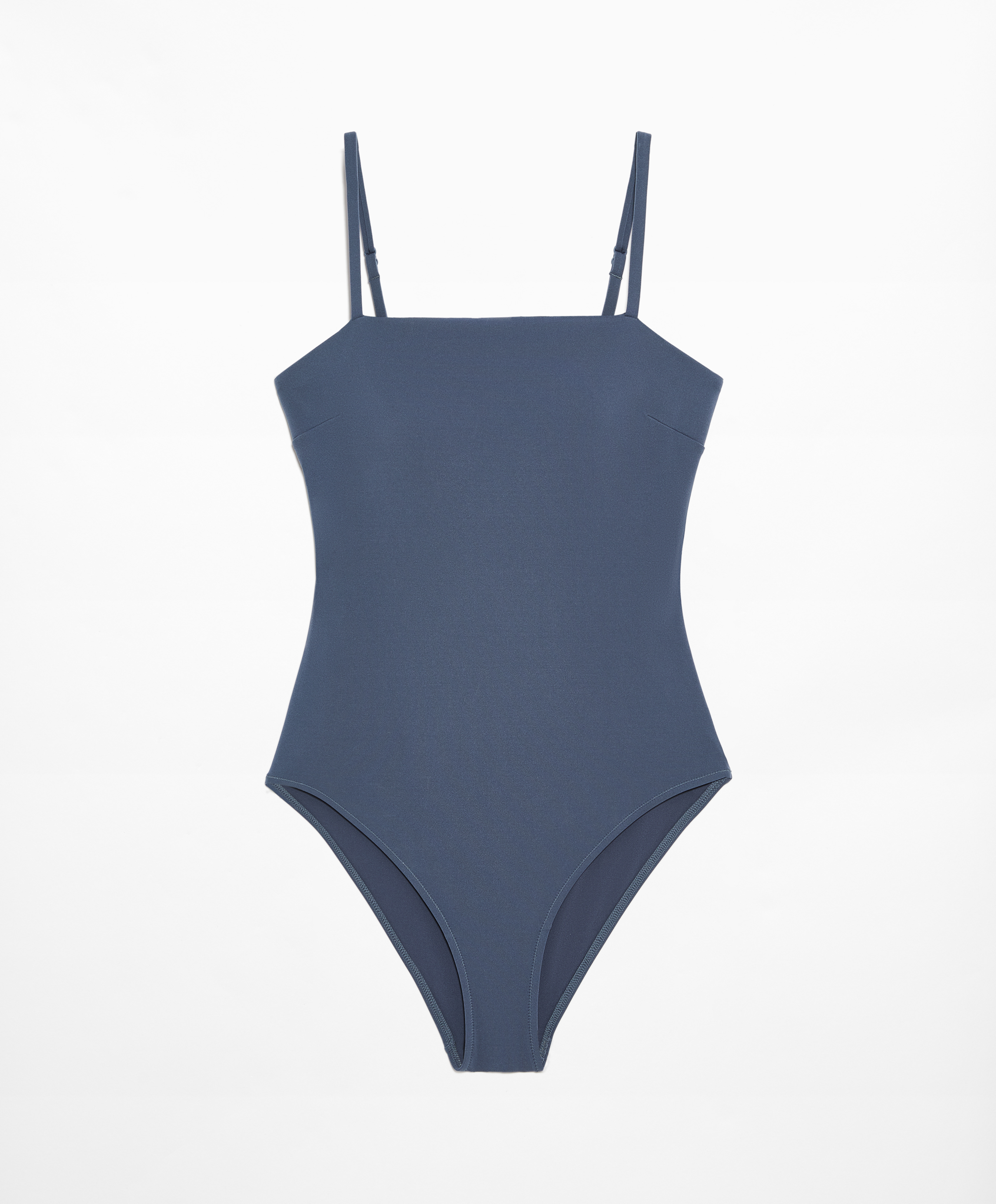 Compressive bandeau swimsuit