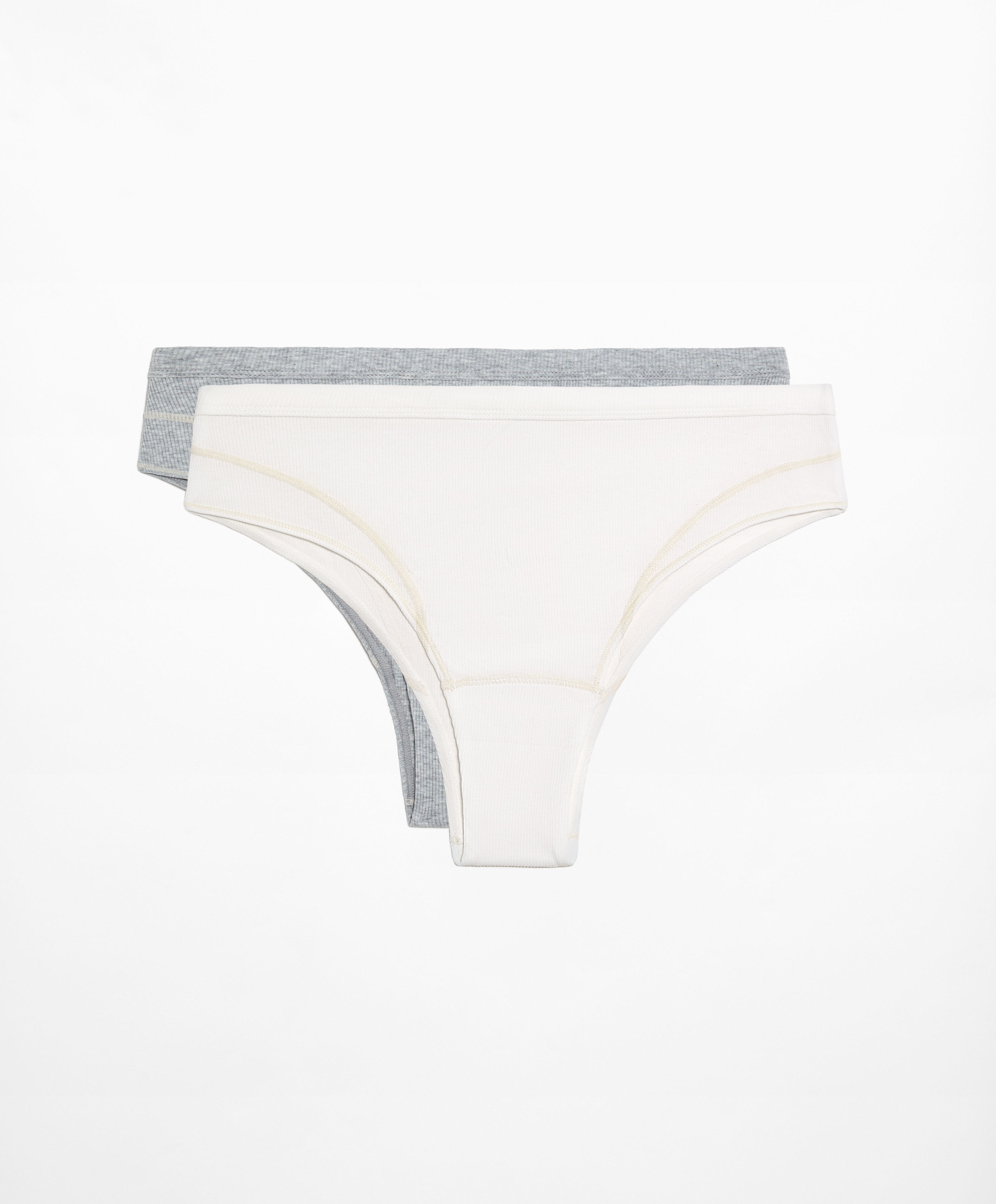 2 rib Brazilian briefs