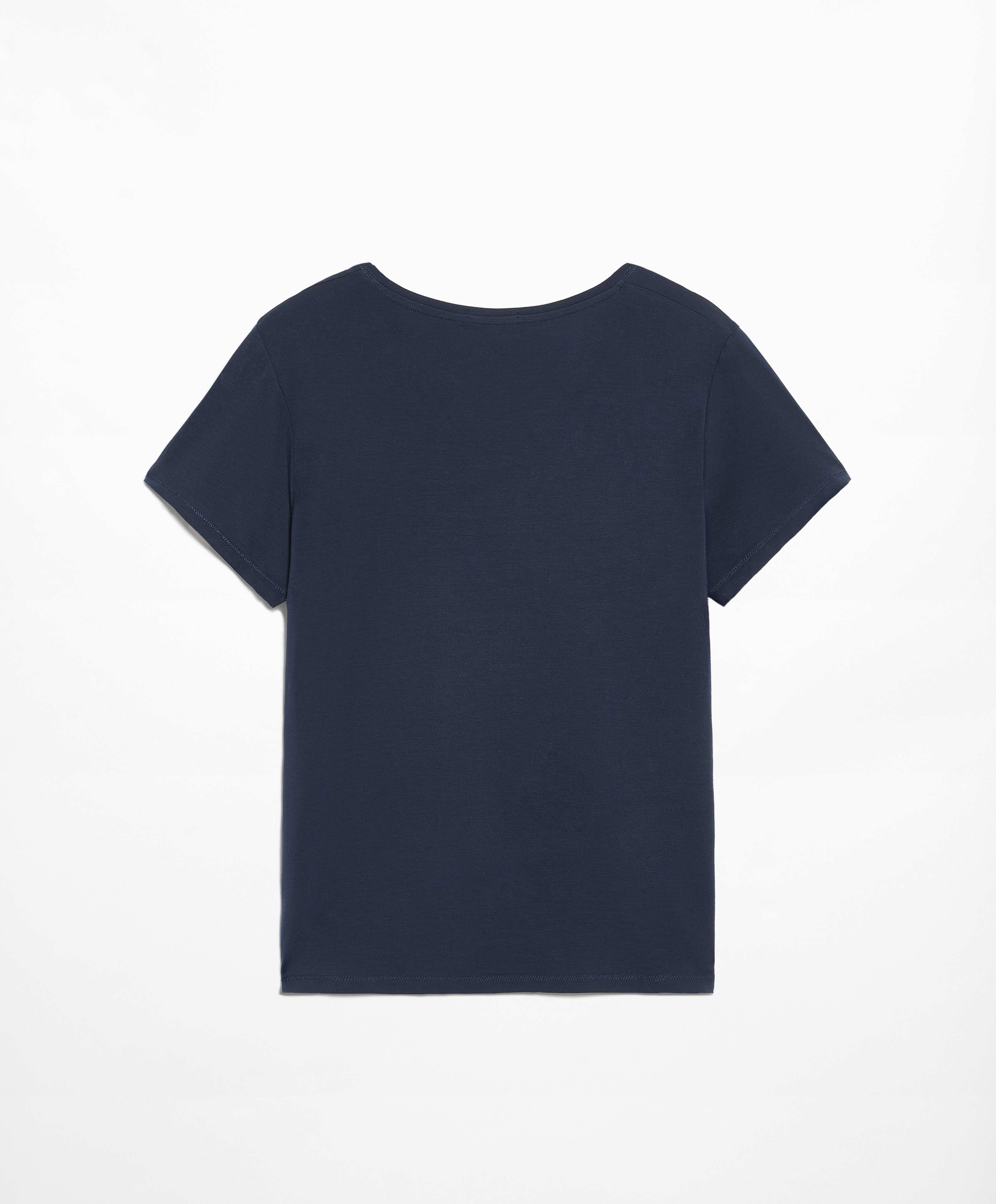 Short sleeve lyocell blend T-shirt