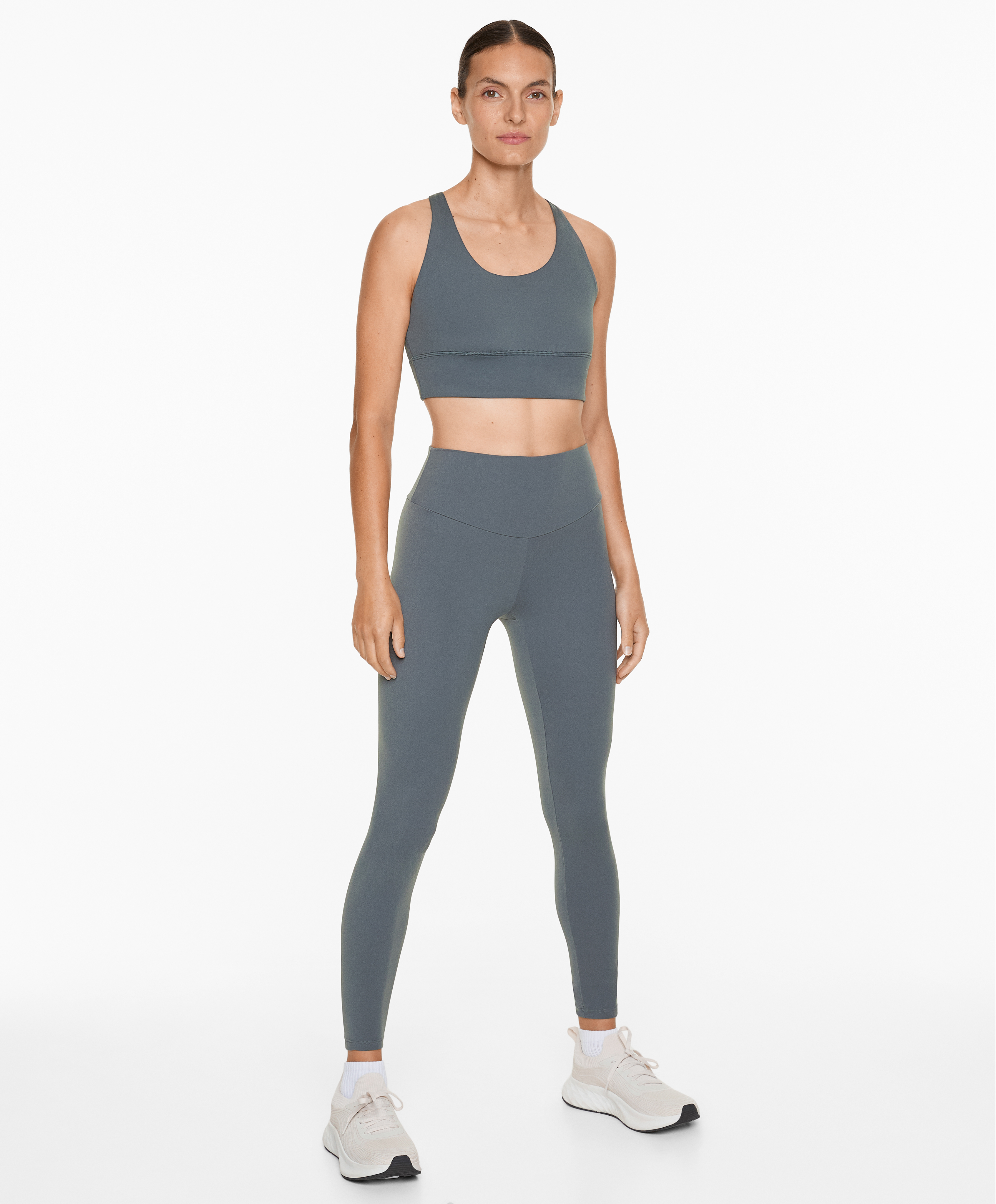 Comfortlux high-rise ankle-length leggings