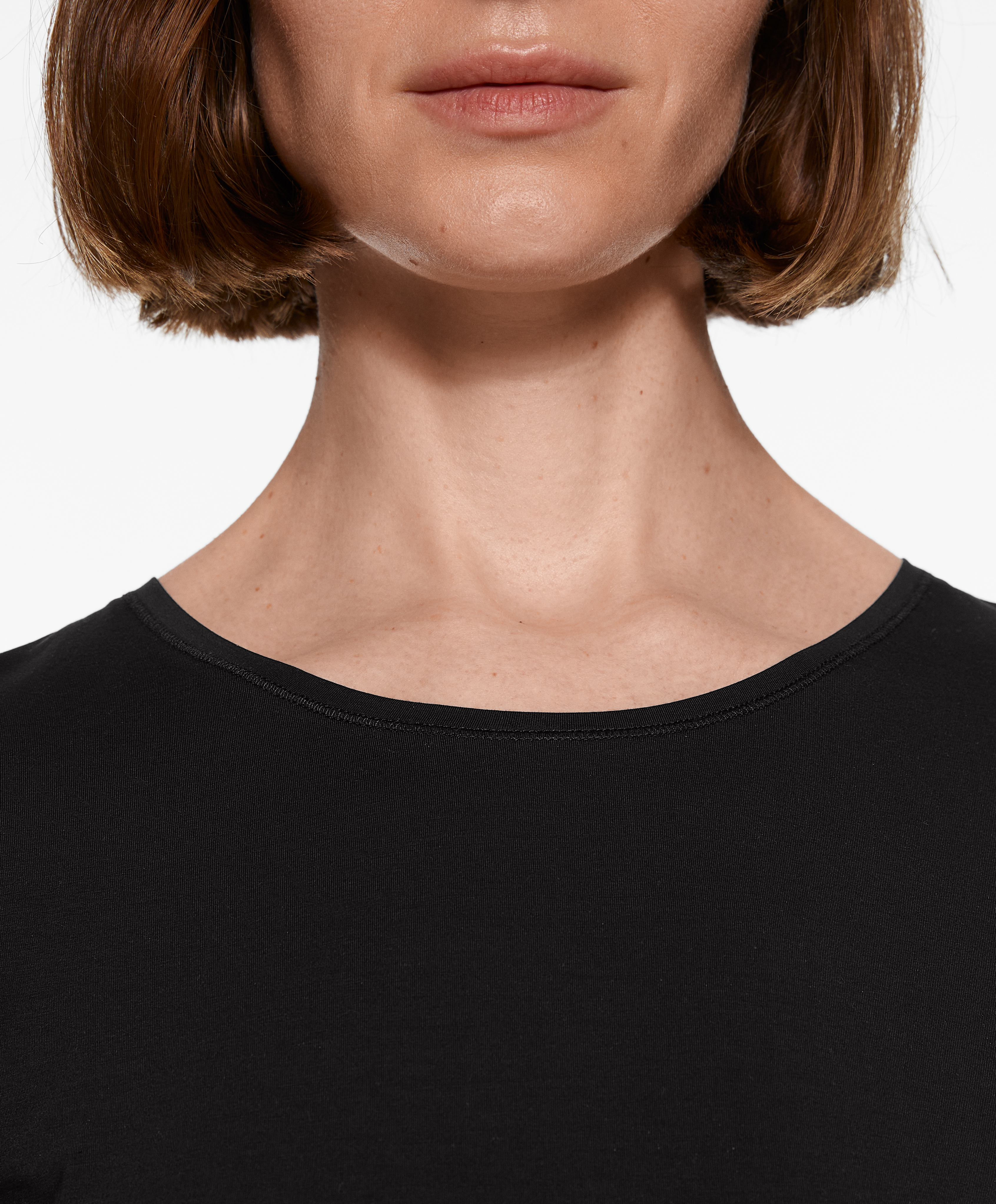 Short sleeve lyocell blend T-shirt