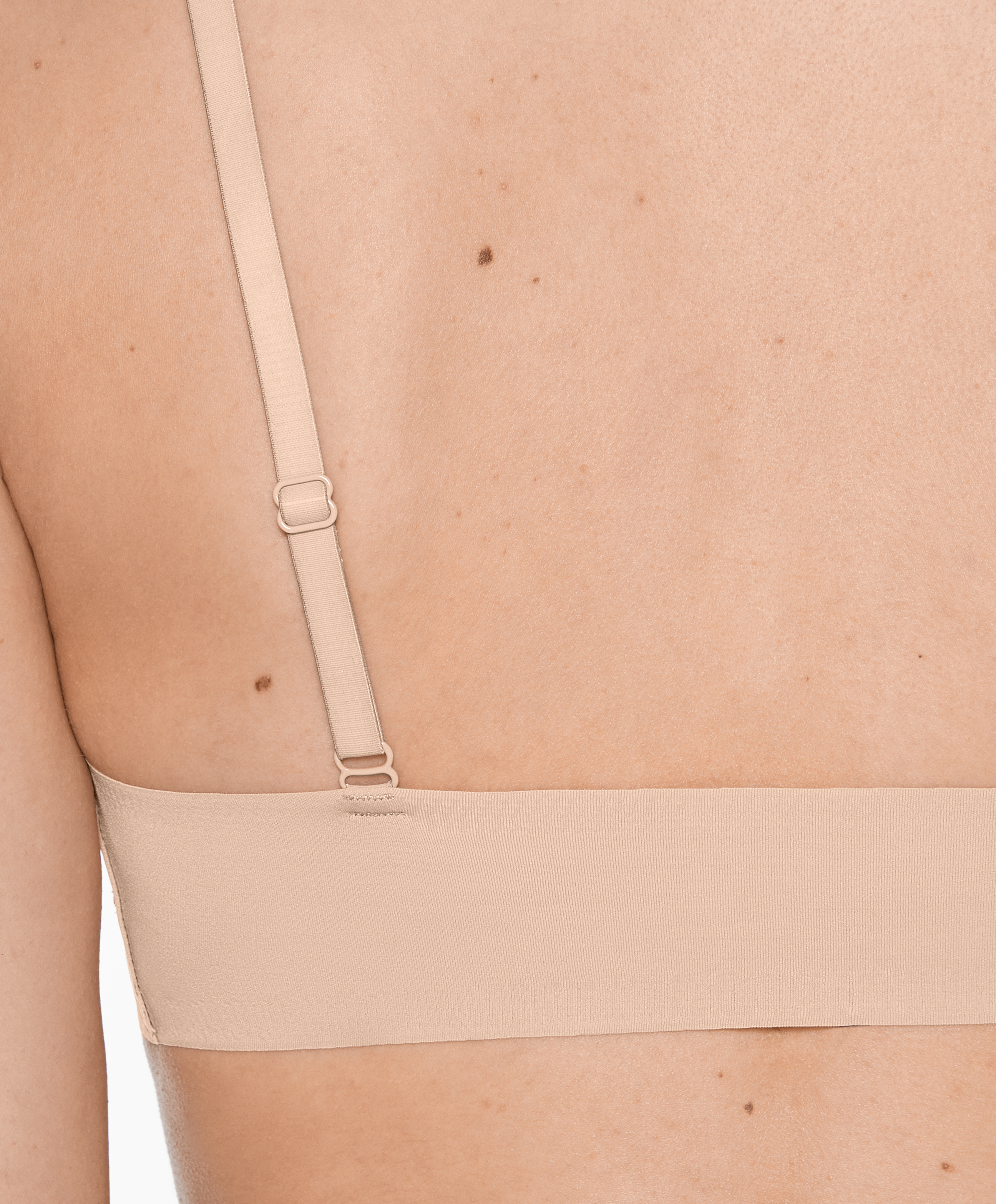 Invisible laser-cut bra top