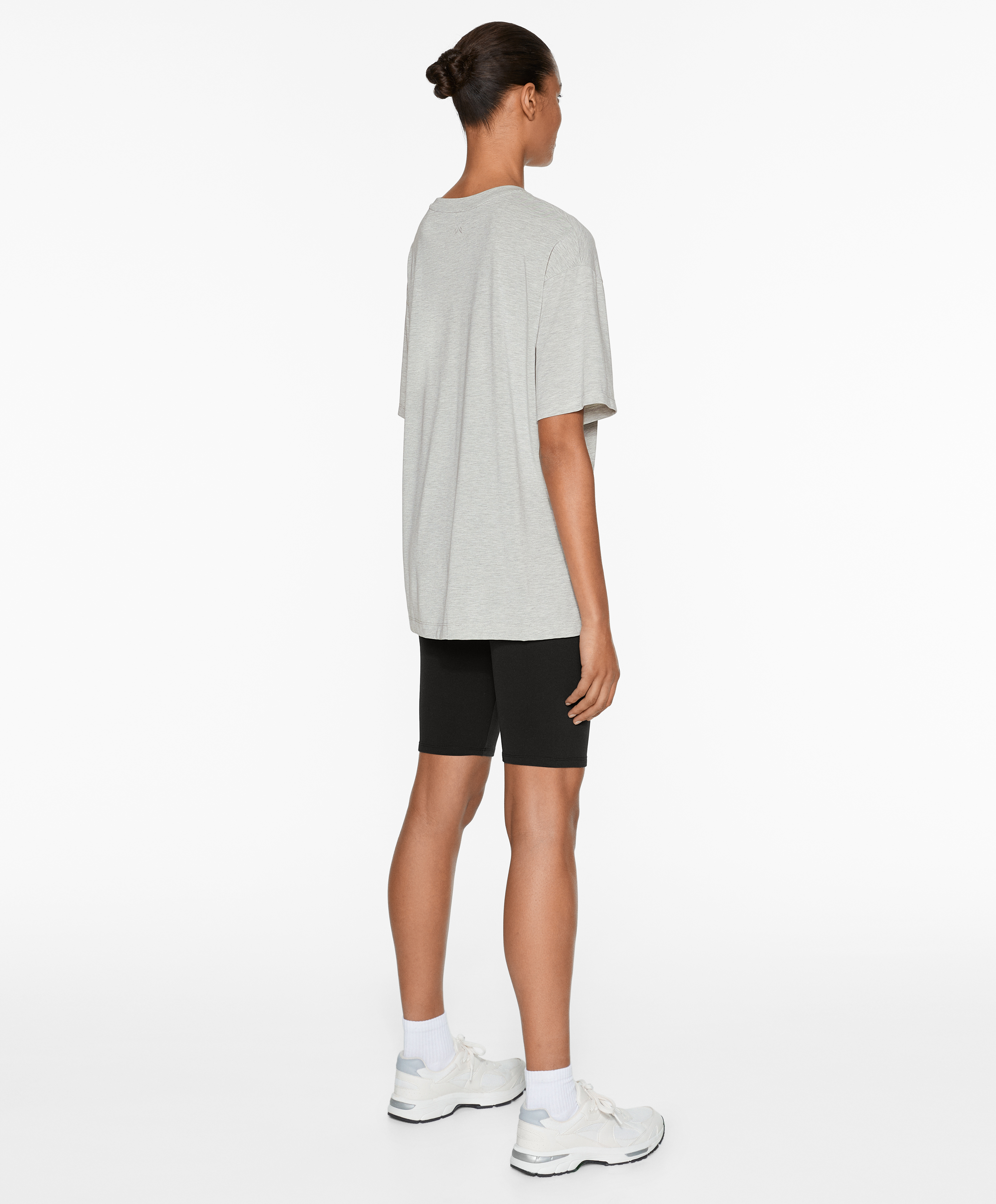 Modal blend short-sleeved T-shirt