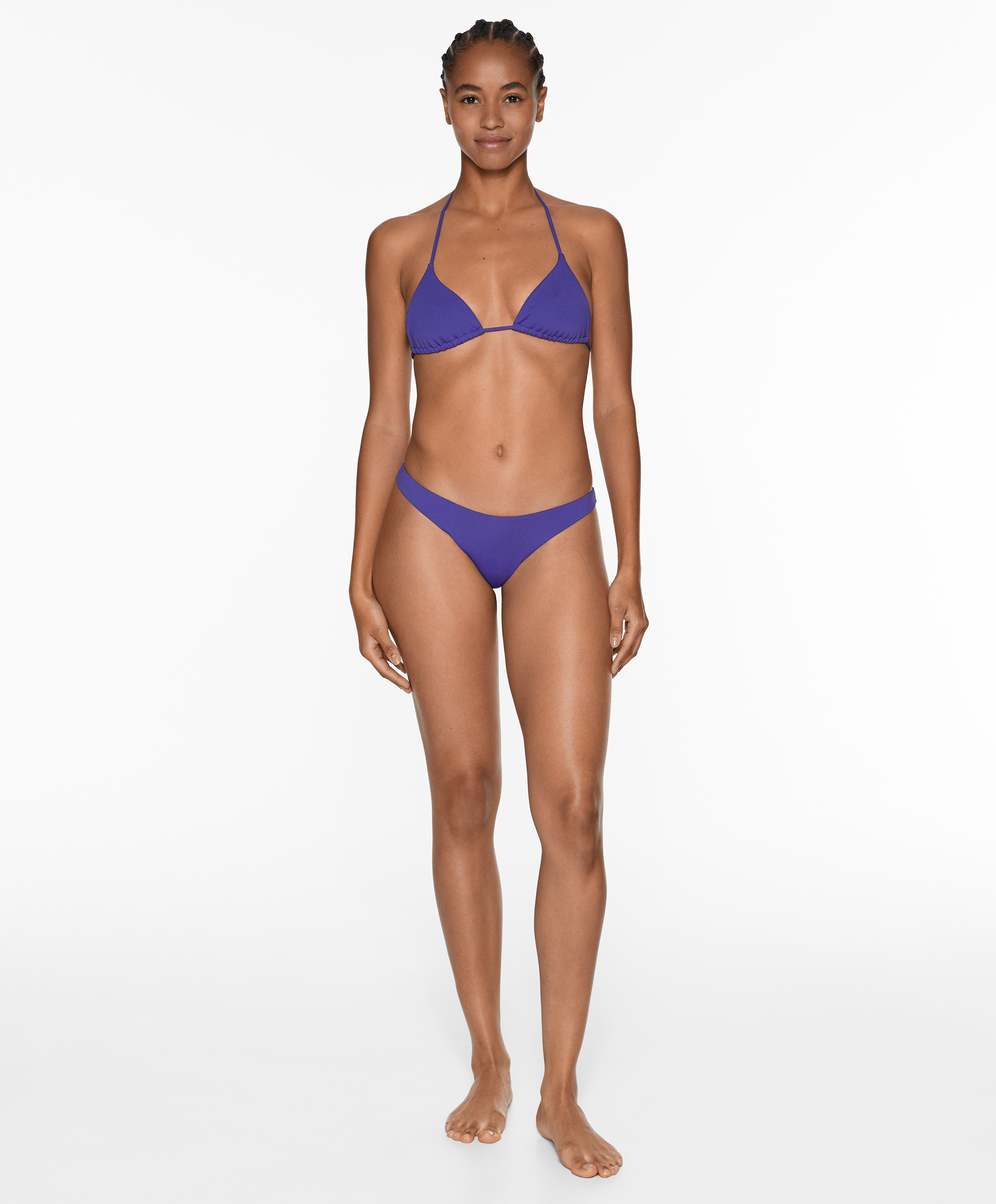 U-cut Brazilian bikini briefs