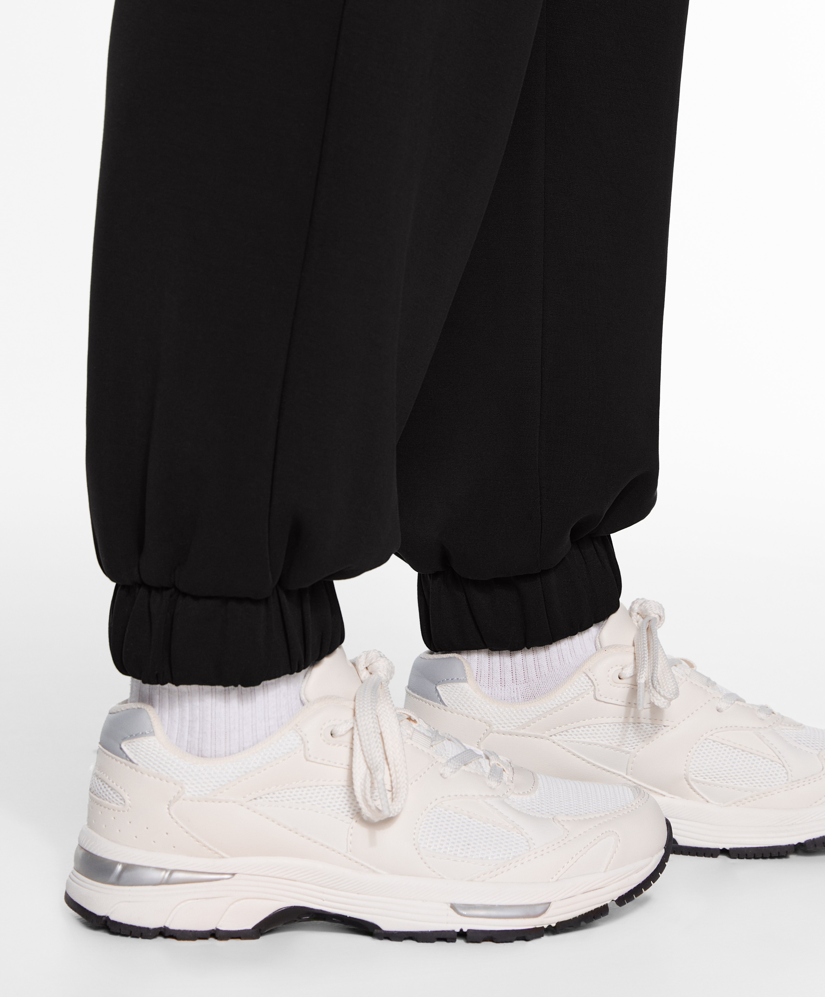 Wide modal joggers