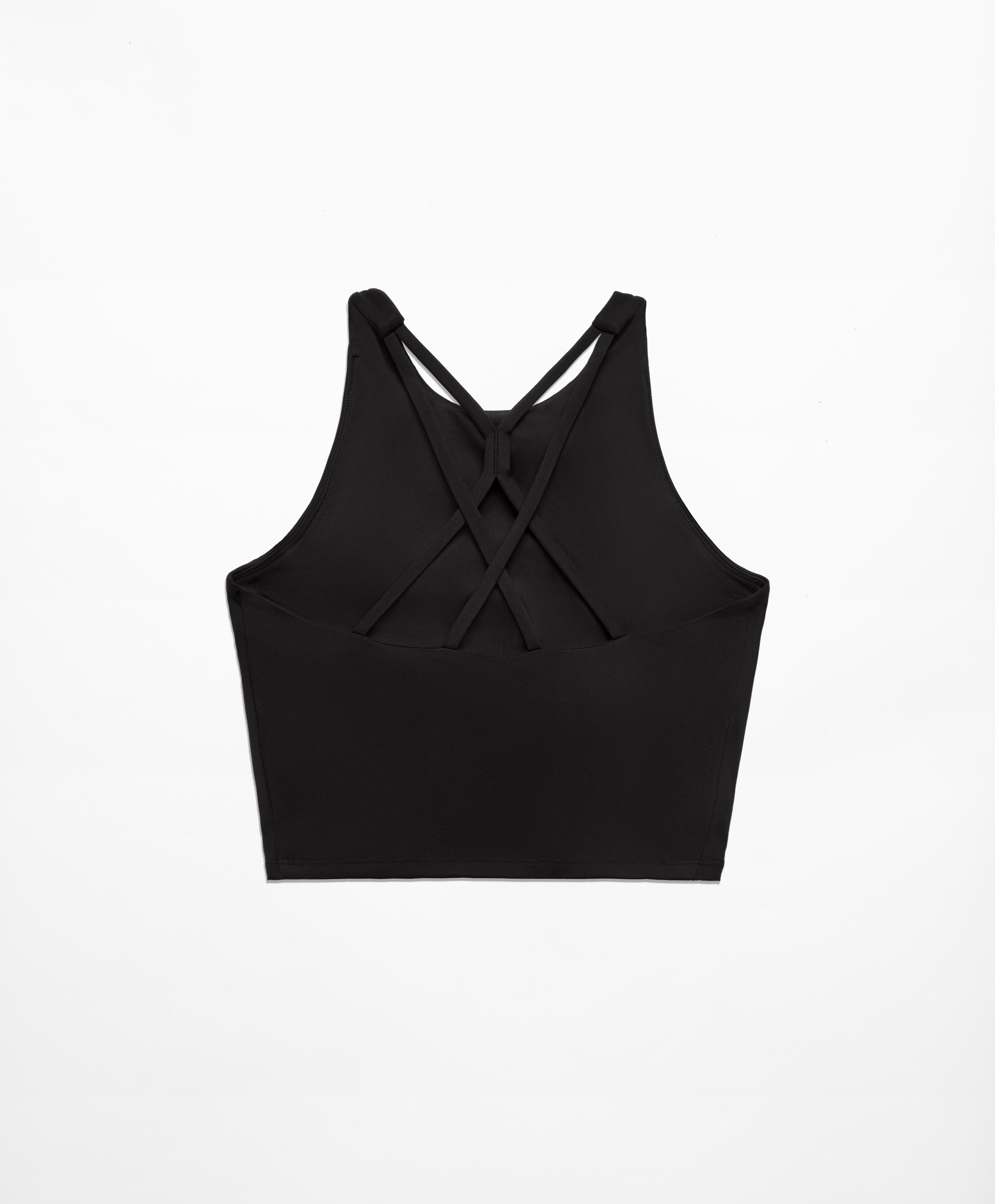 Comfortlux strap tank top with cups