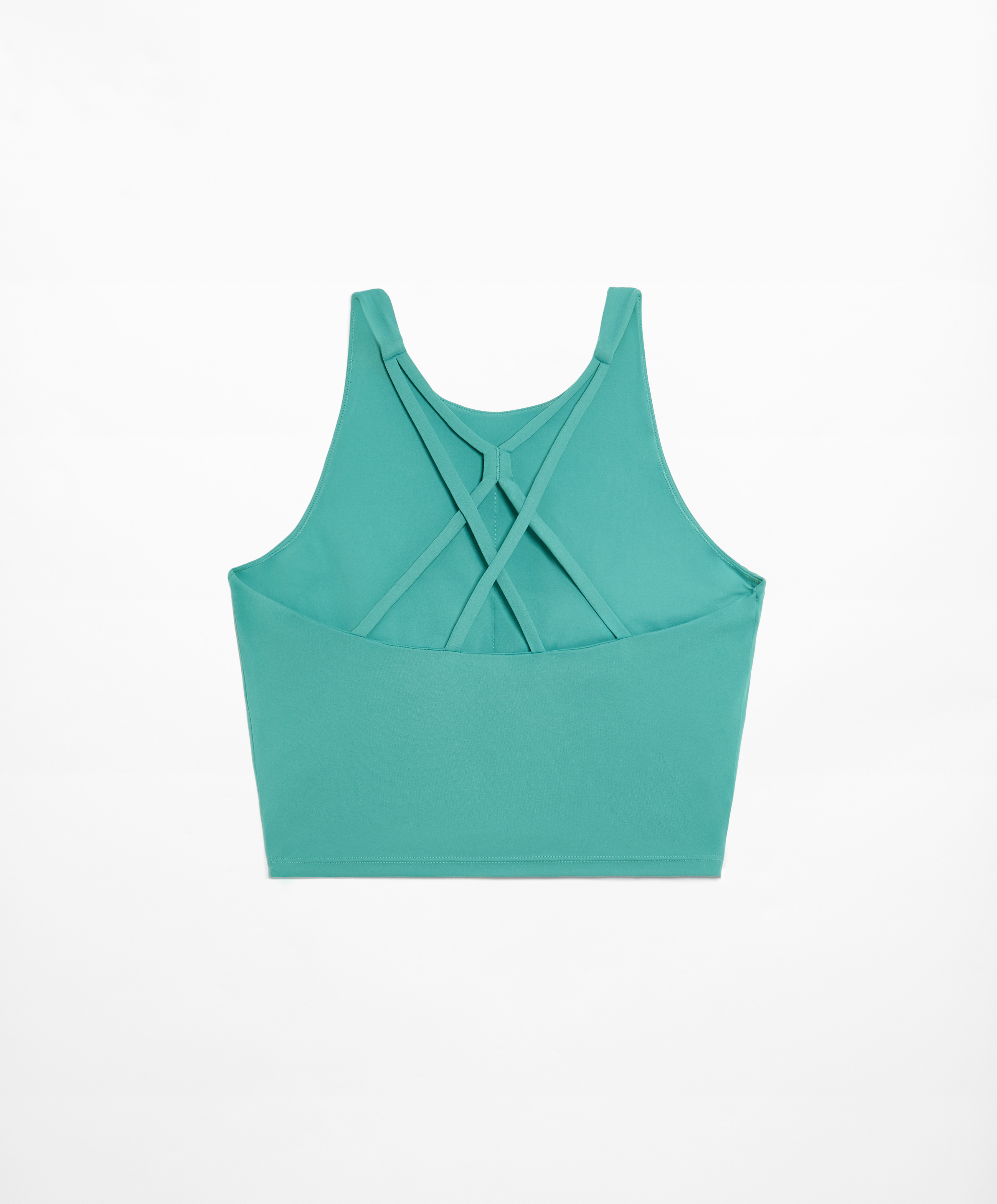 Comfortlux strap tank top with cups