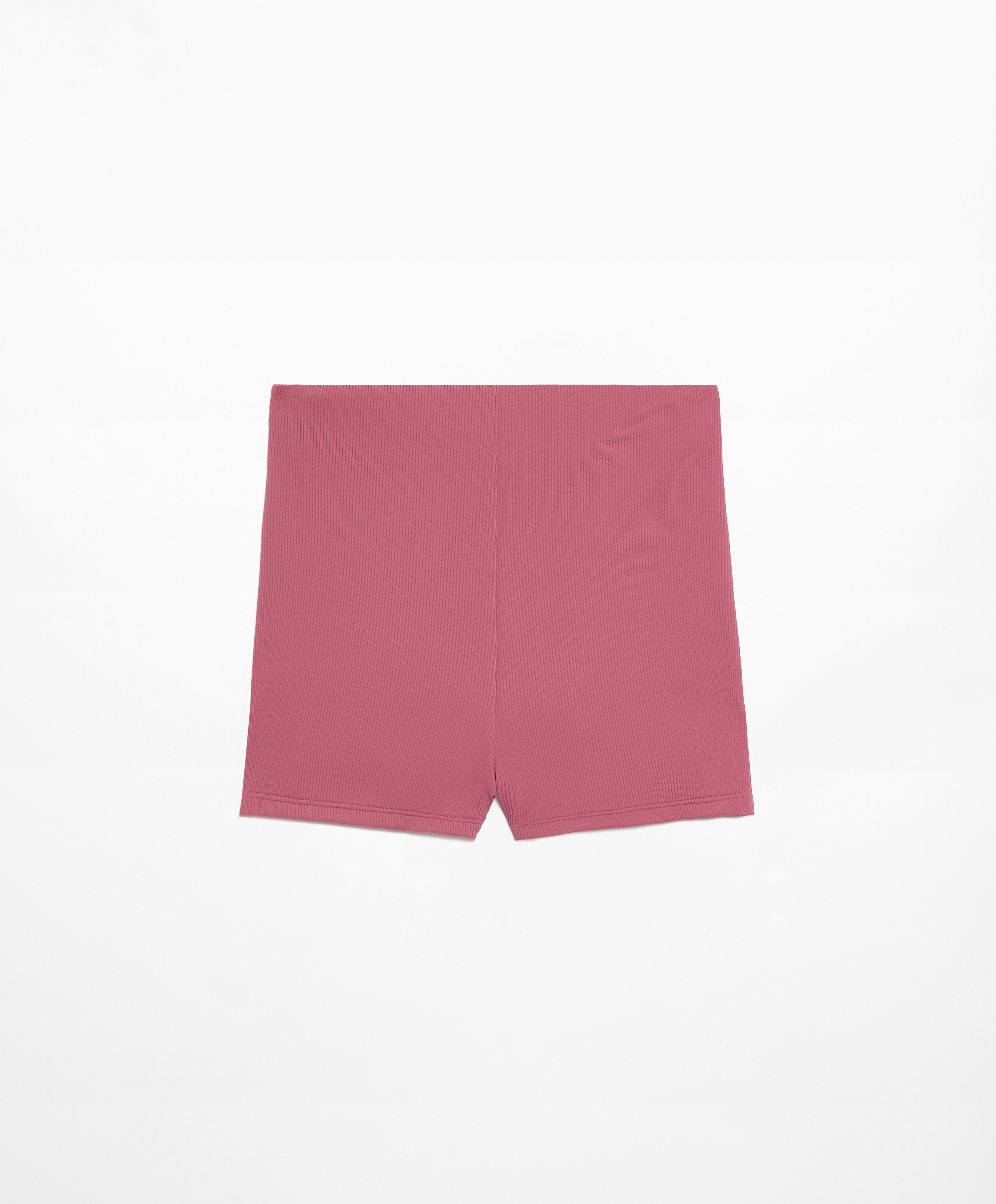 Rib hot pant bikini briefs