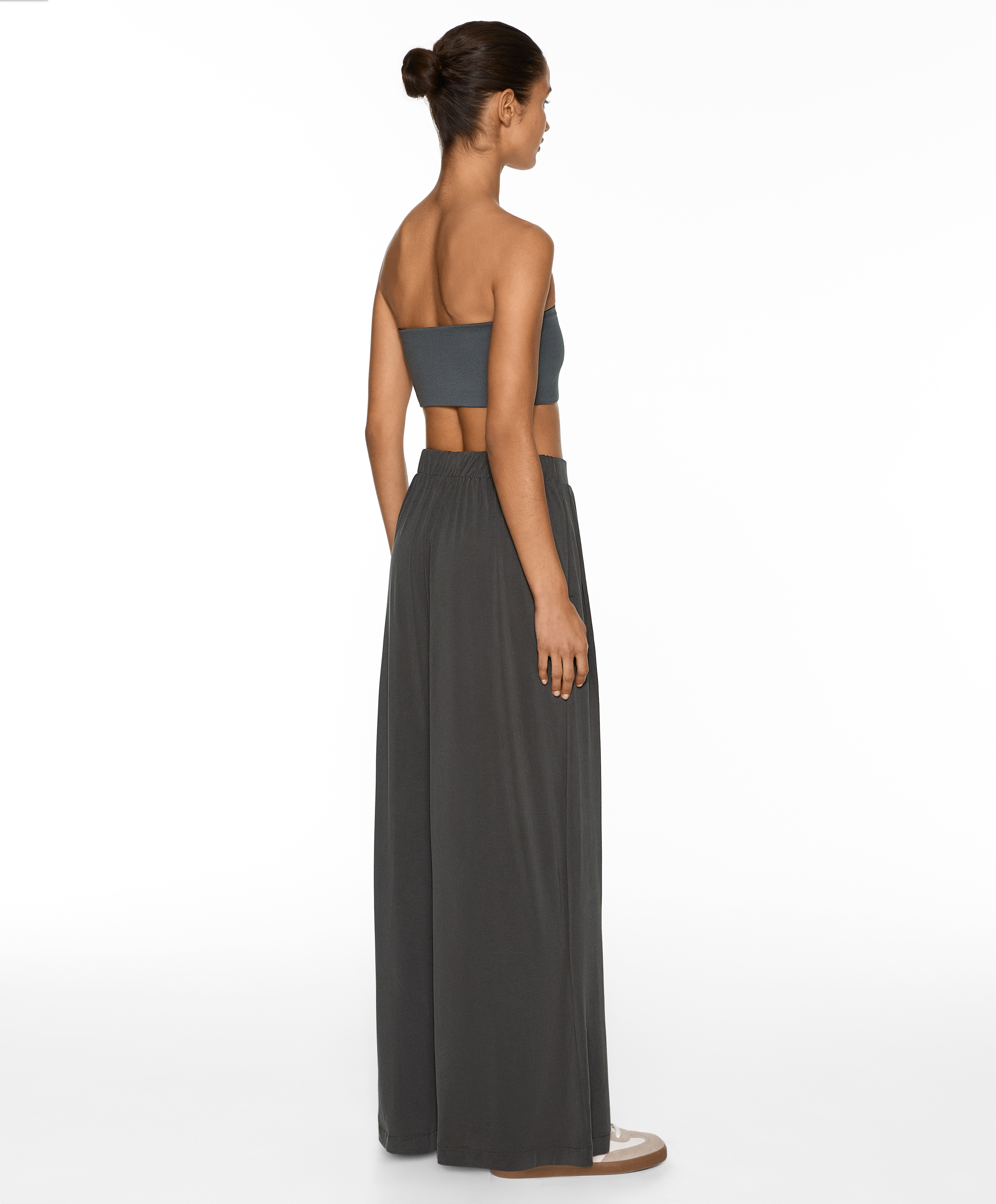 Bandeau bra with modal