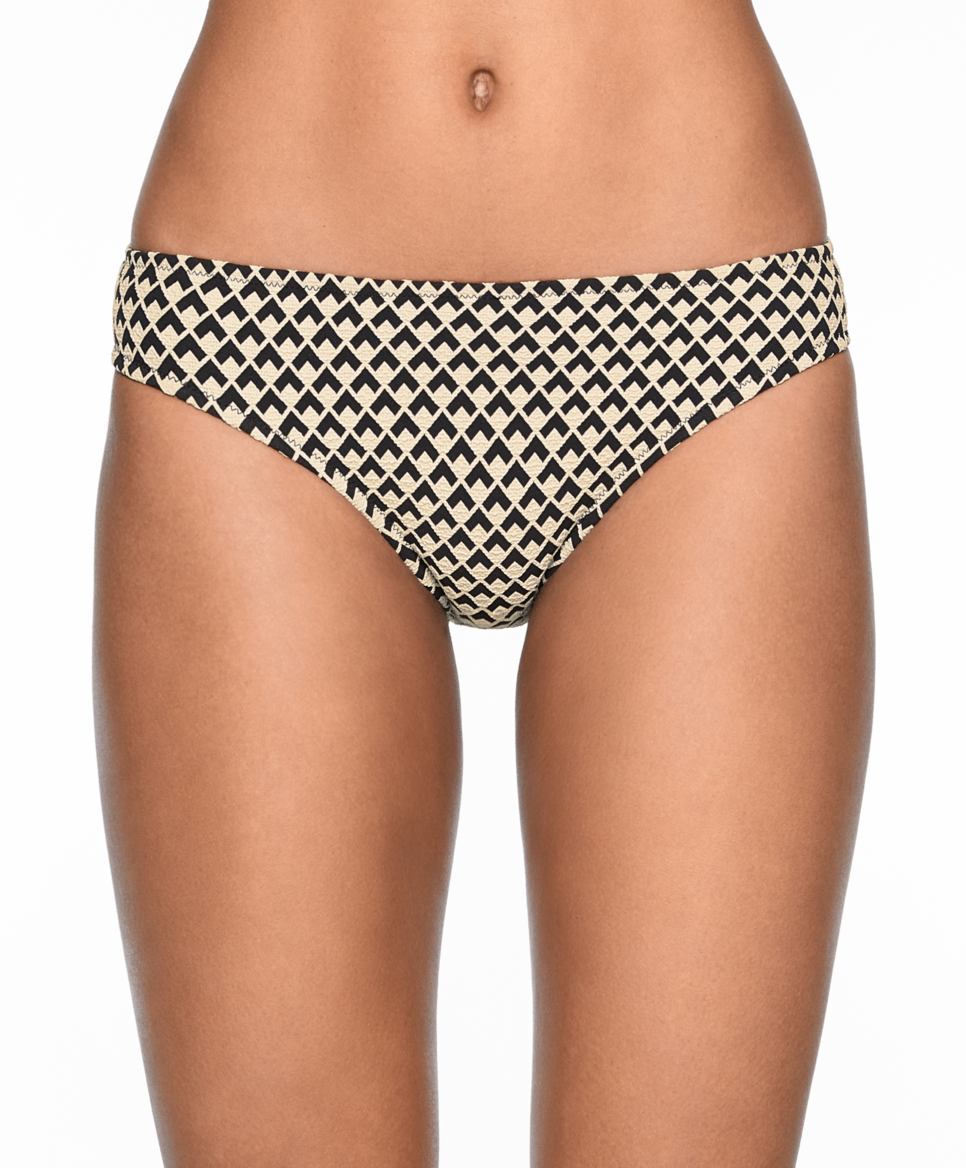 Geometric jacquard classic bikini briefs