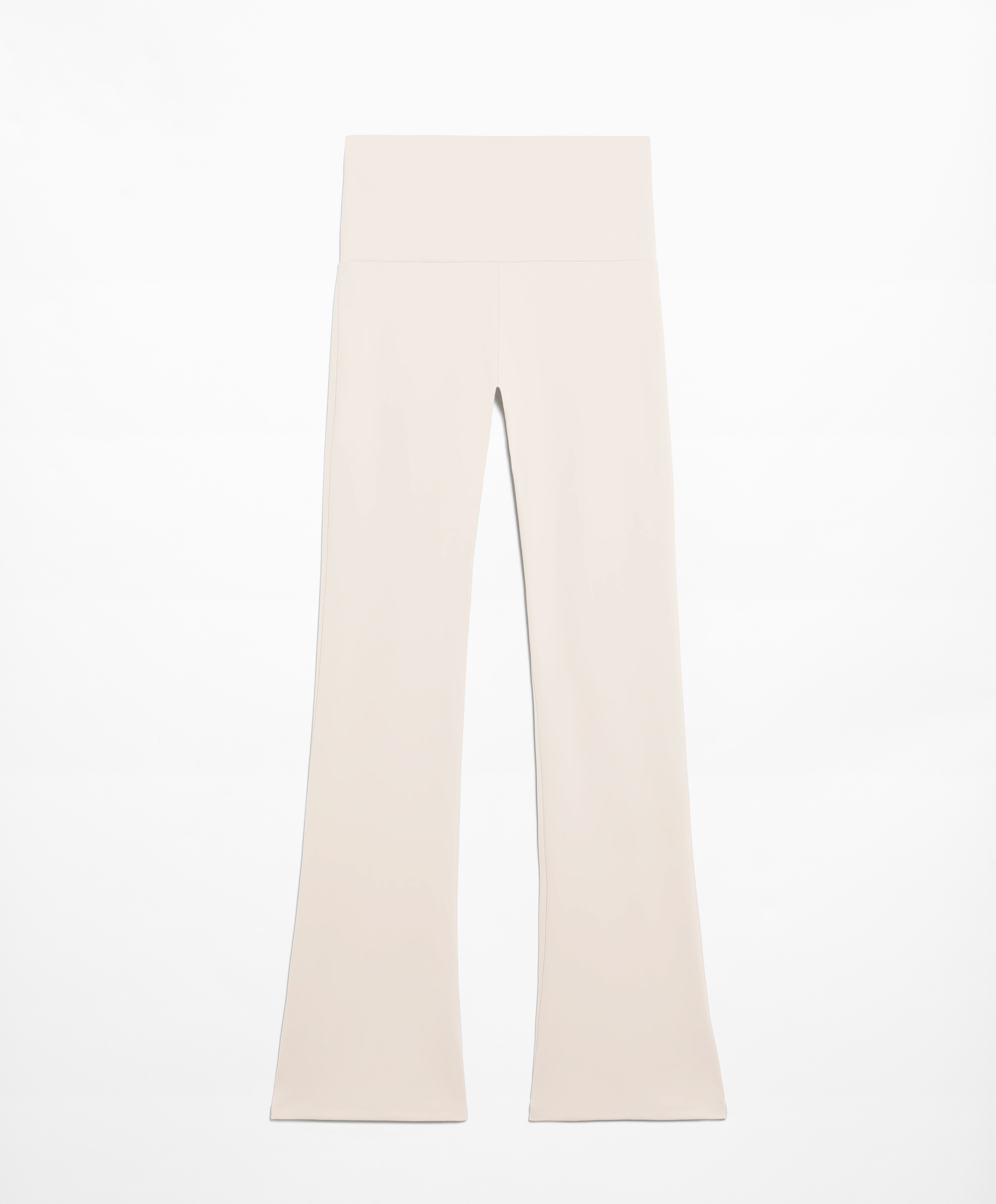 High-rise comfortlux flare trousers