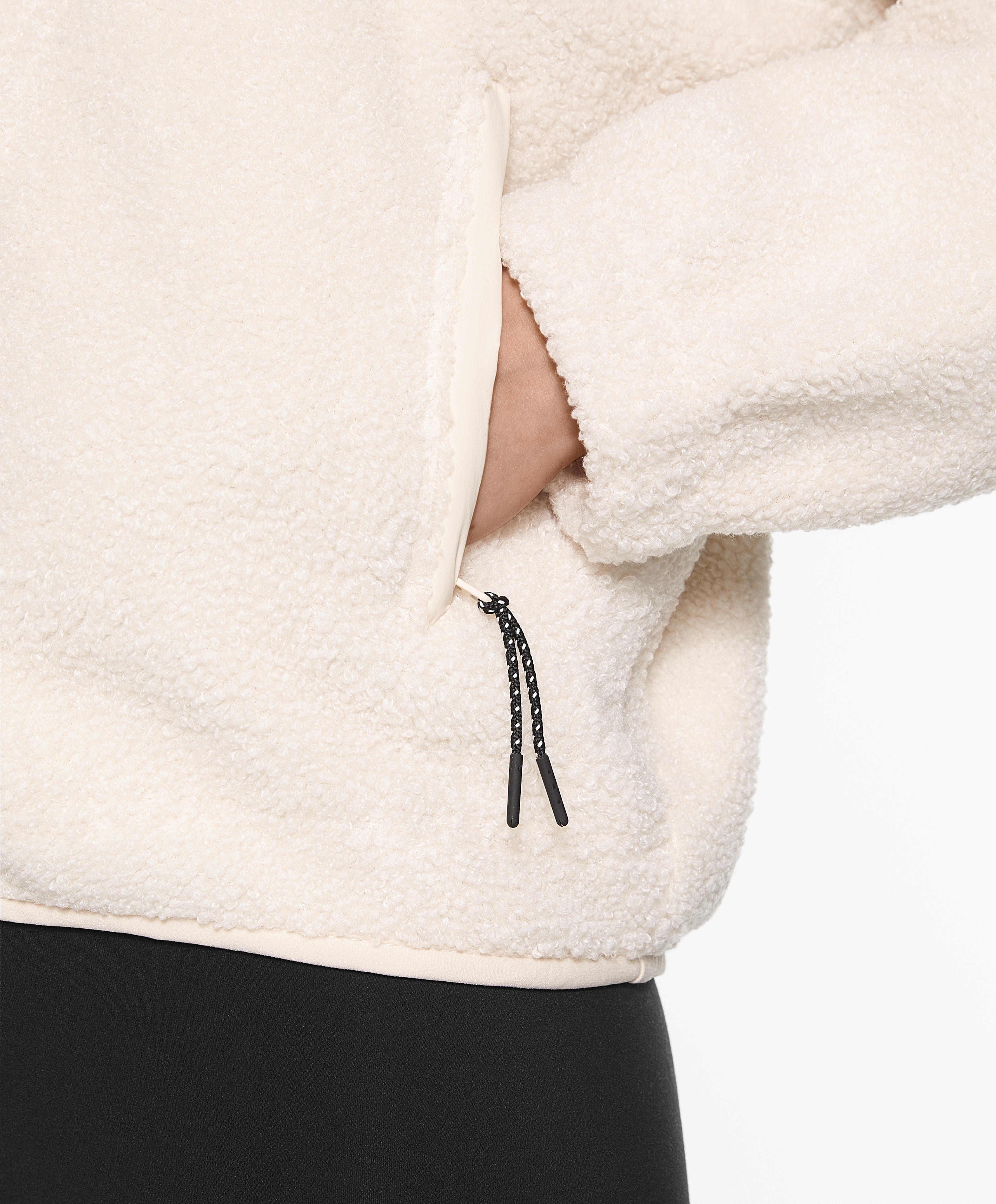 Faux-shearling jacket