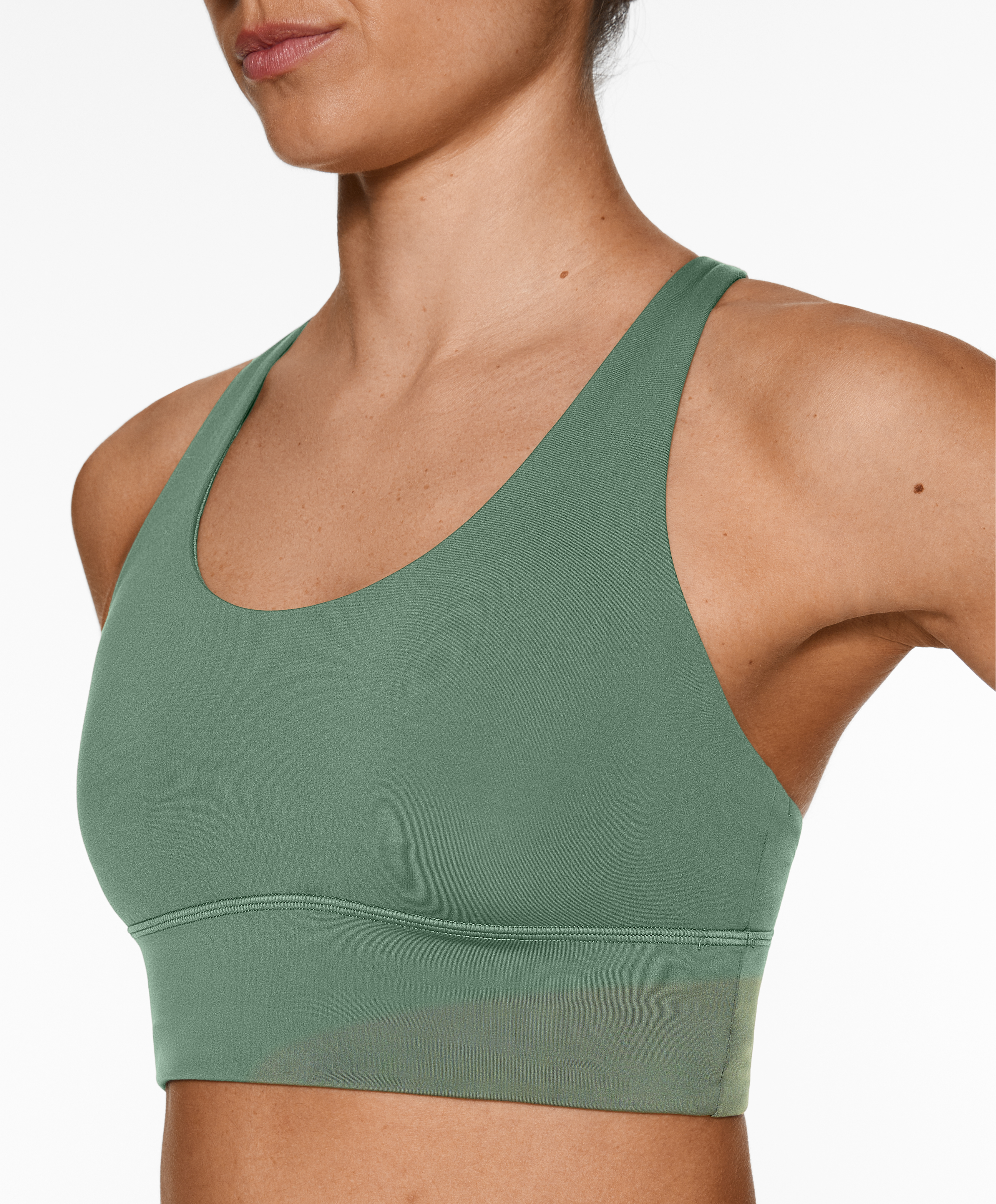 Medium-support comfortlux sports bra with cups