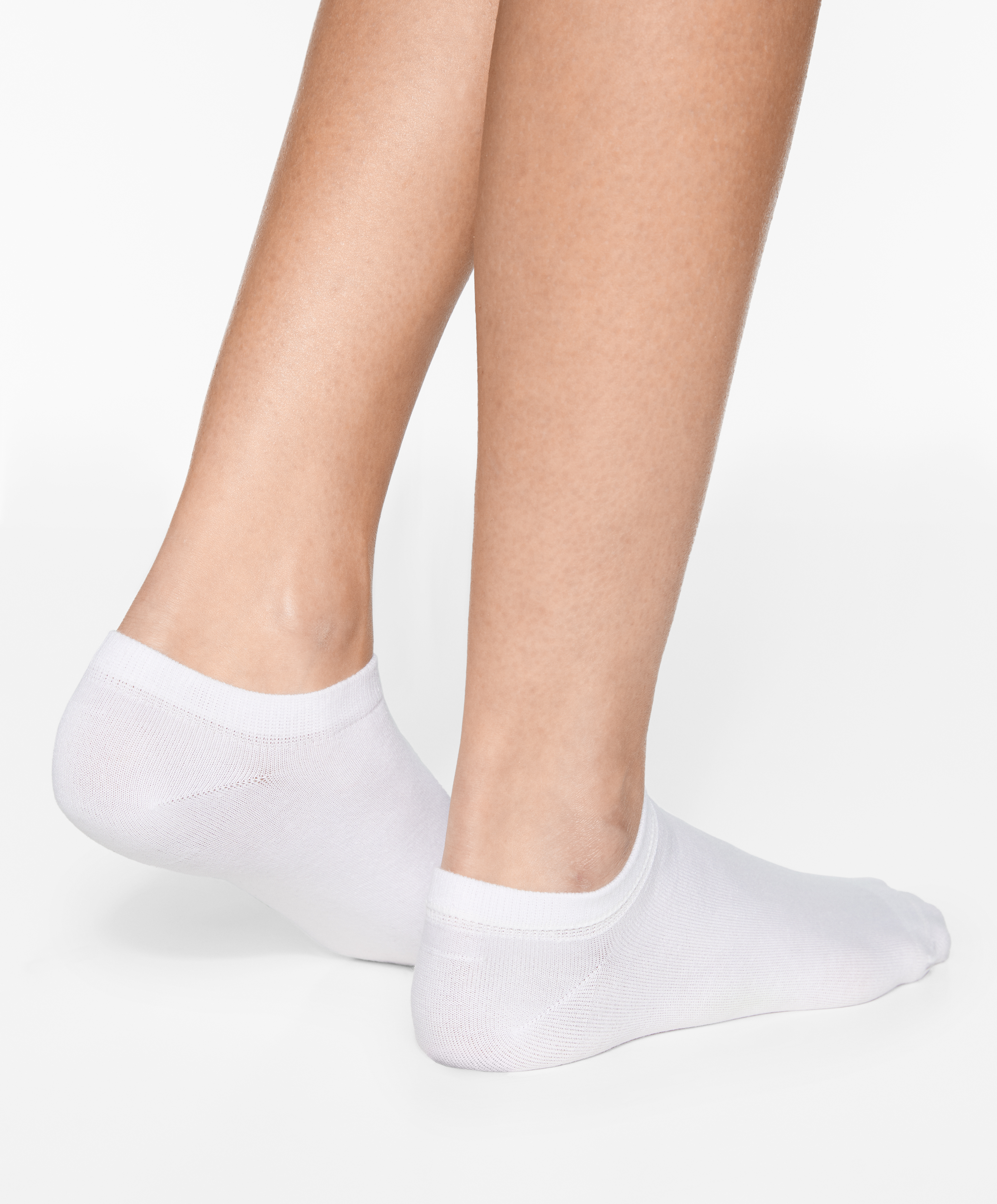 5 pairs of tab cotton blend sports sneaker socks