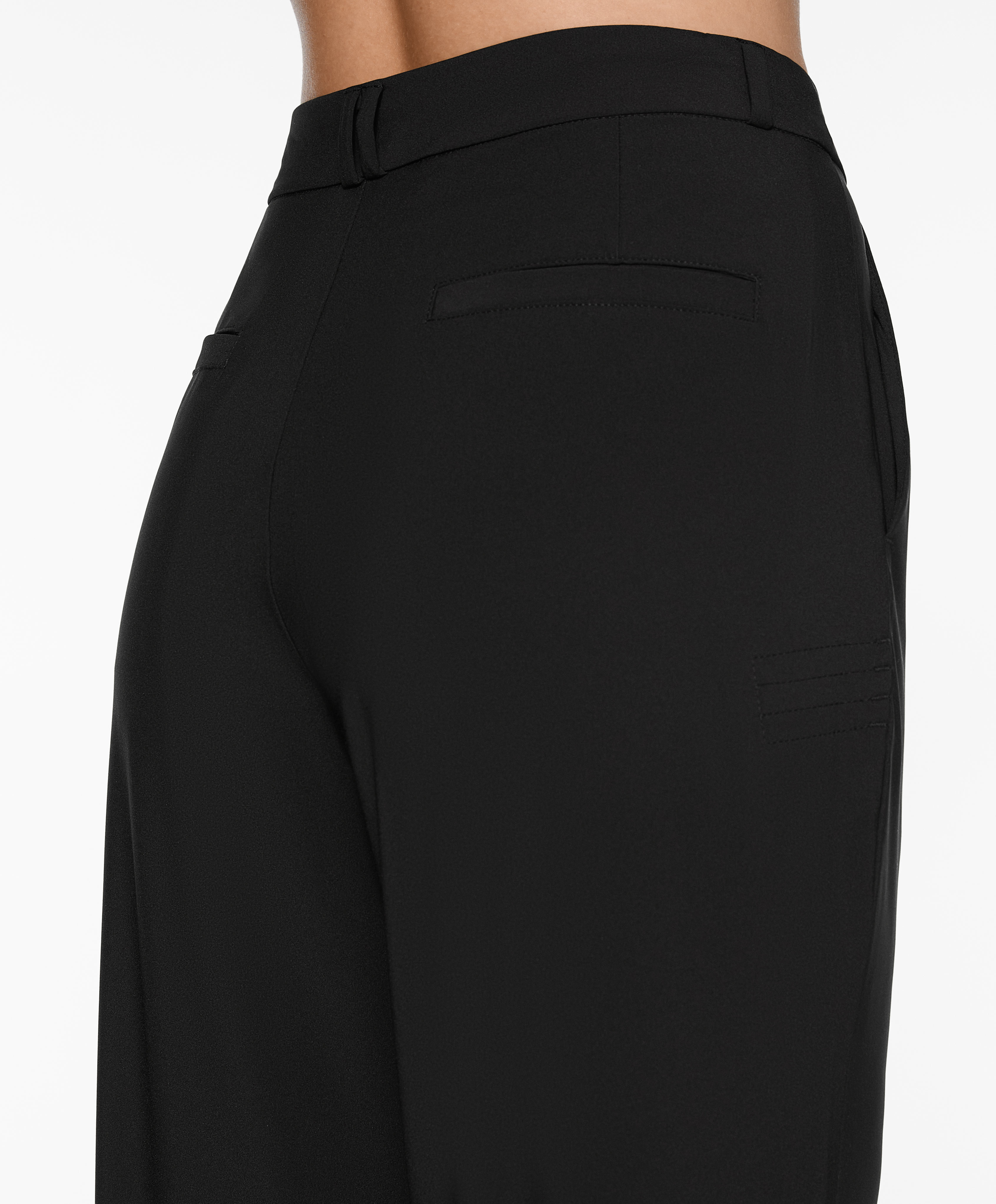 Straight-leg technical trousers