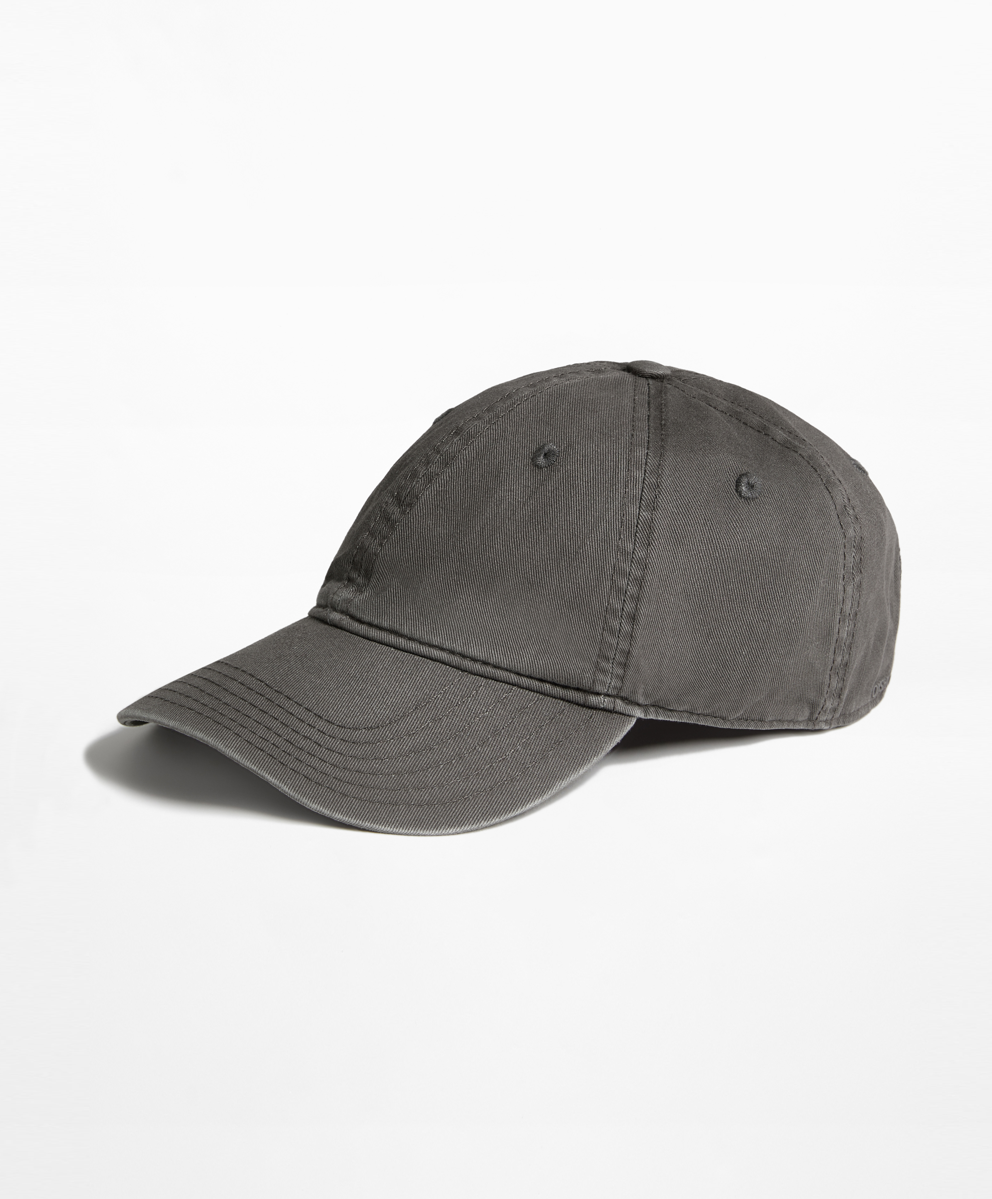Washed-effect 100% cotton cap