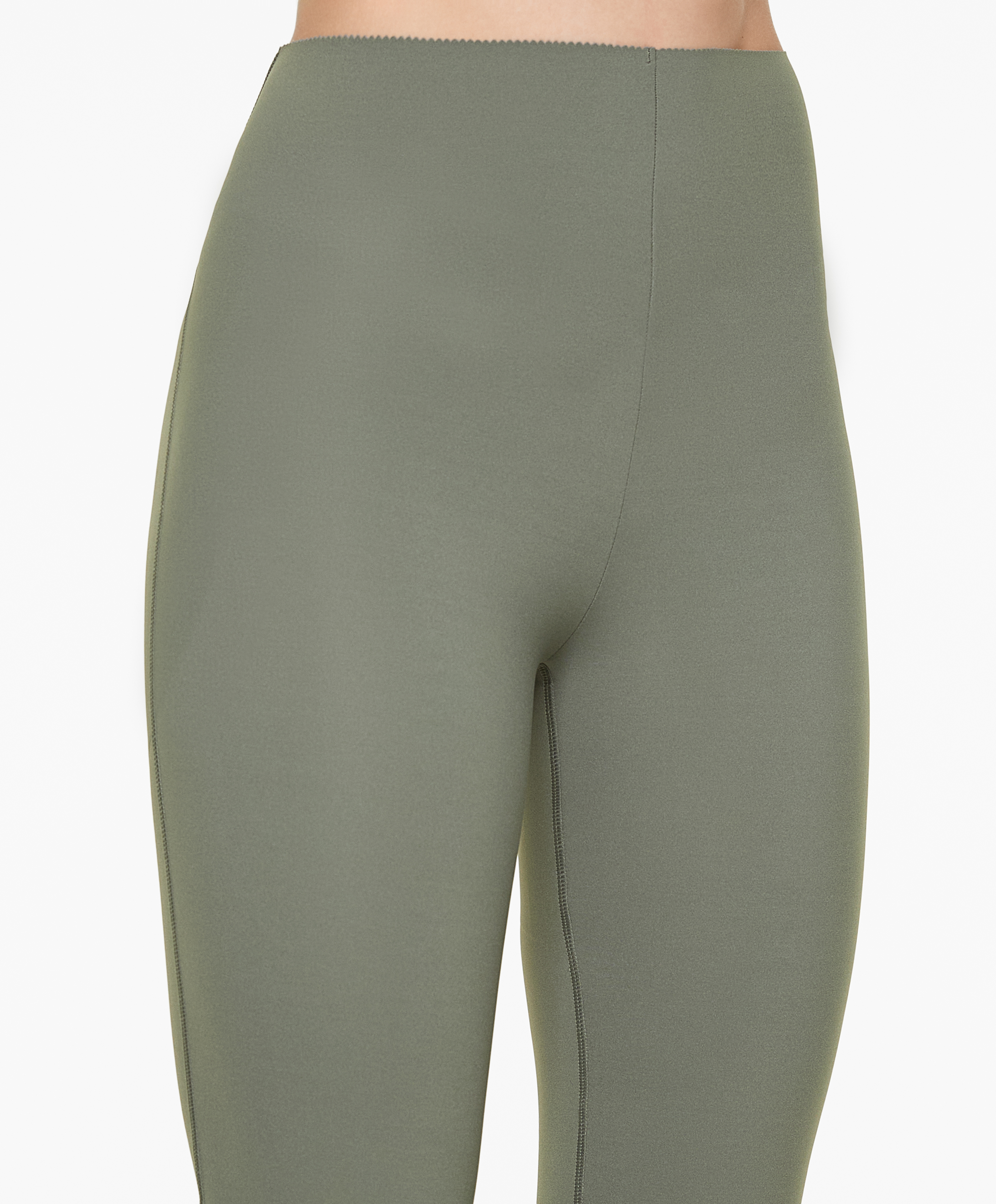Raise up core control compressive flare trousers