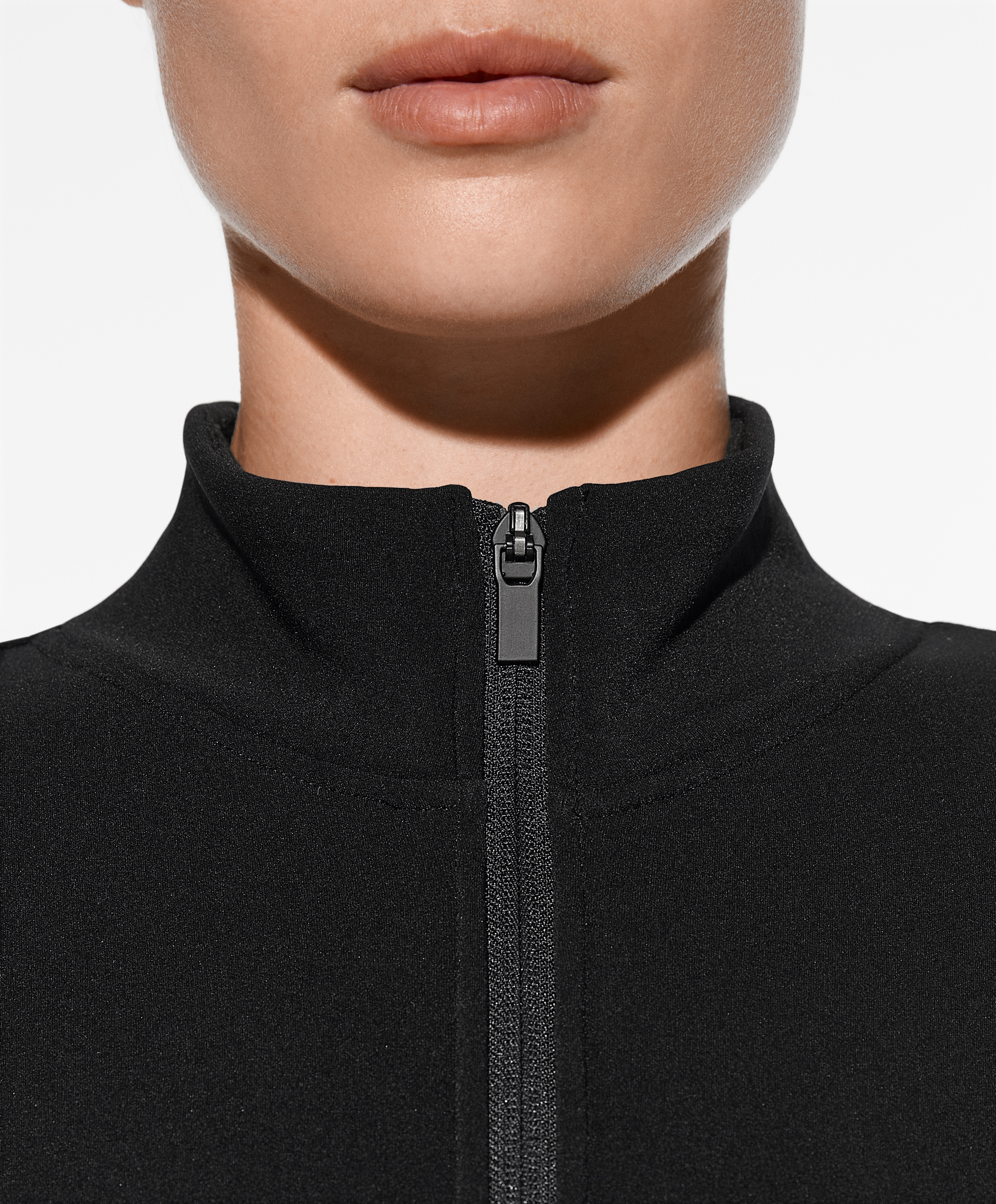 Super-extra-warm seamless technical jacket