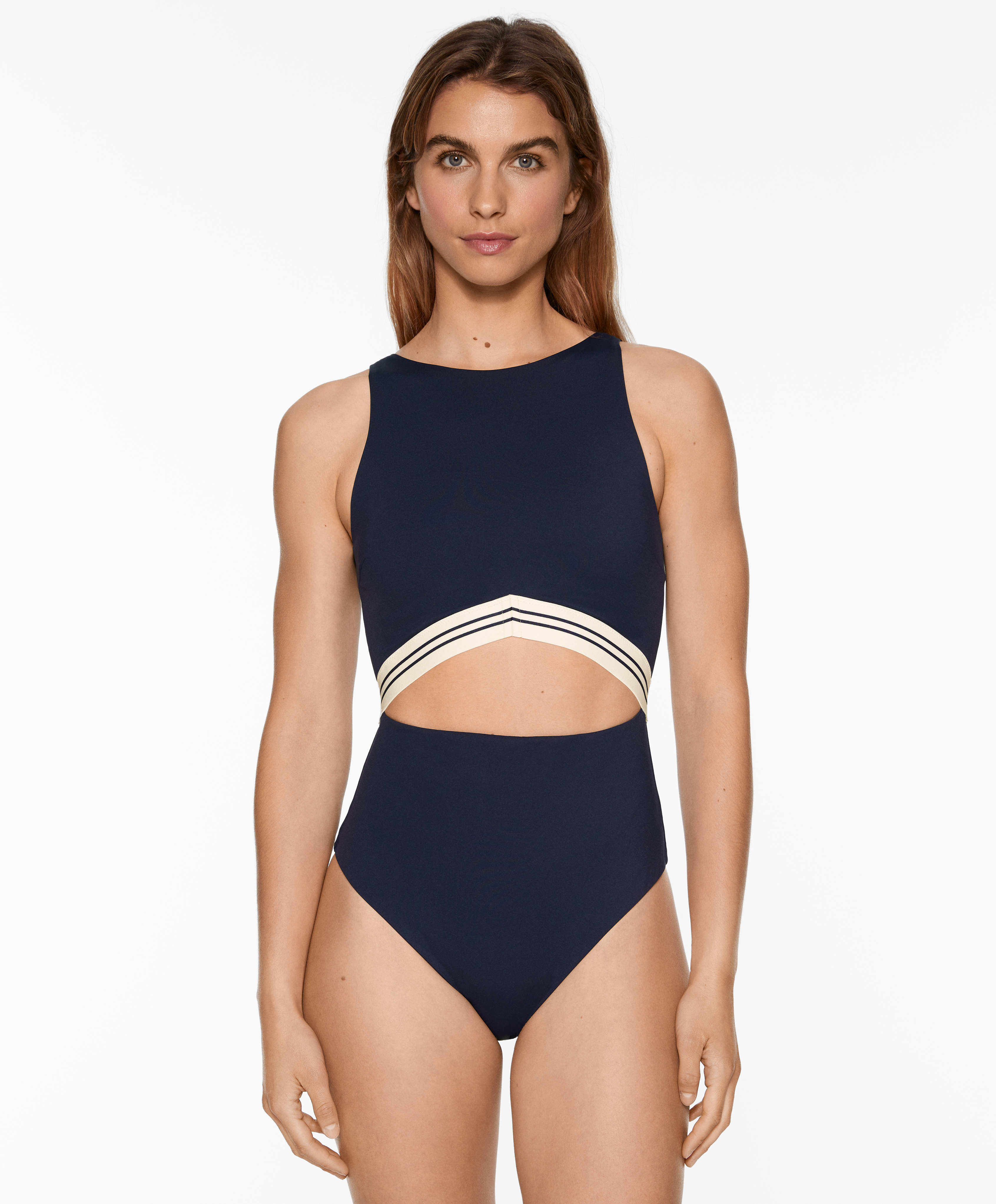 Cut-out swimsuit