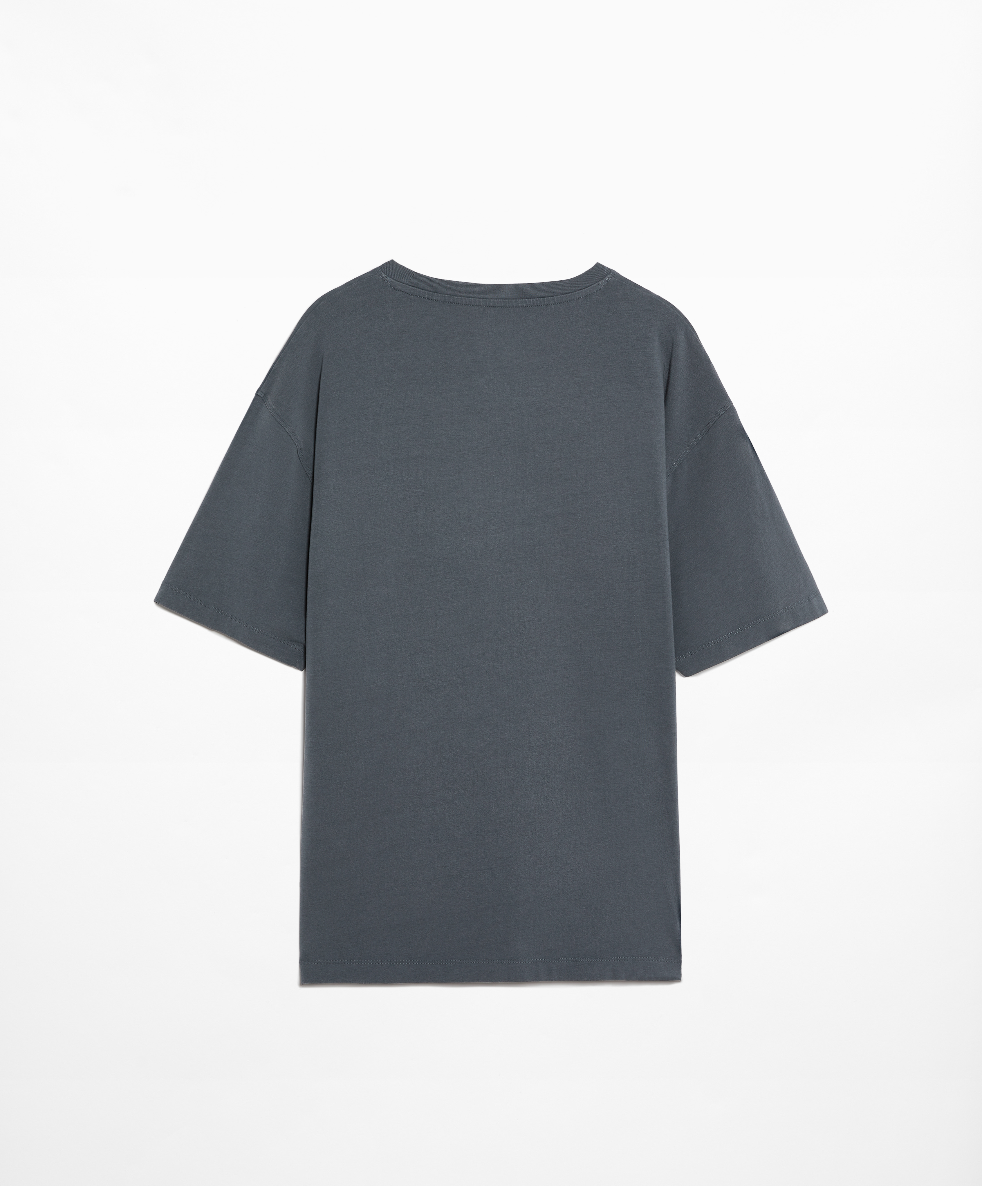 Short sleeve cotton blend T-shirt