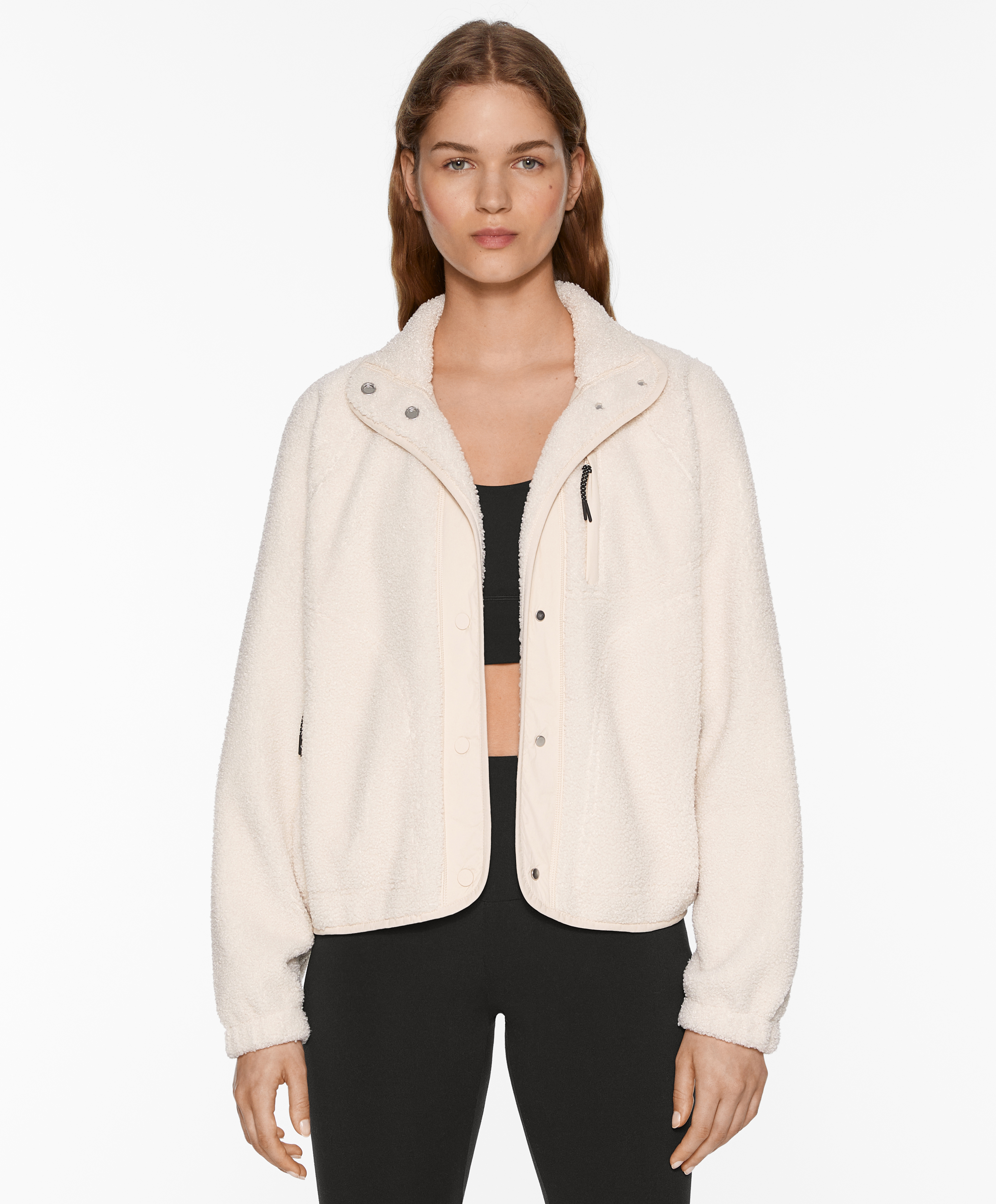 Faux-shearling jacket