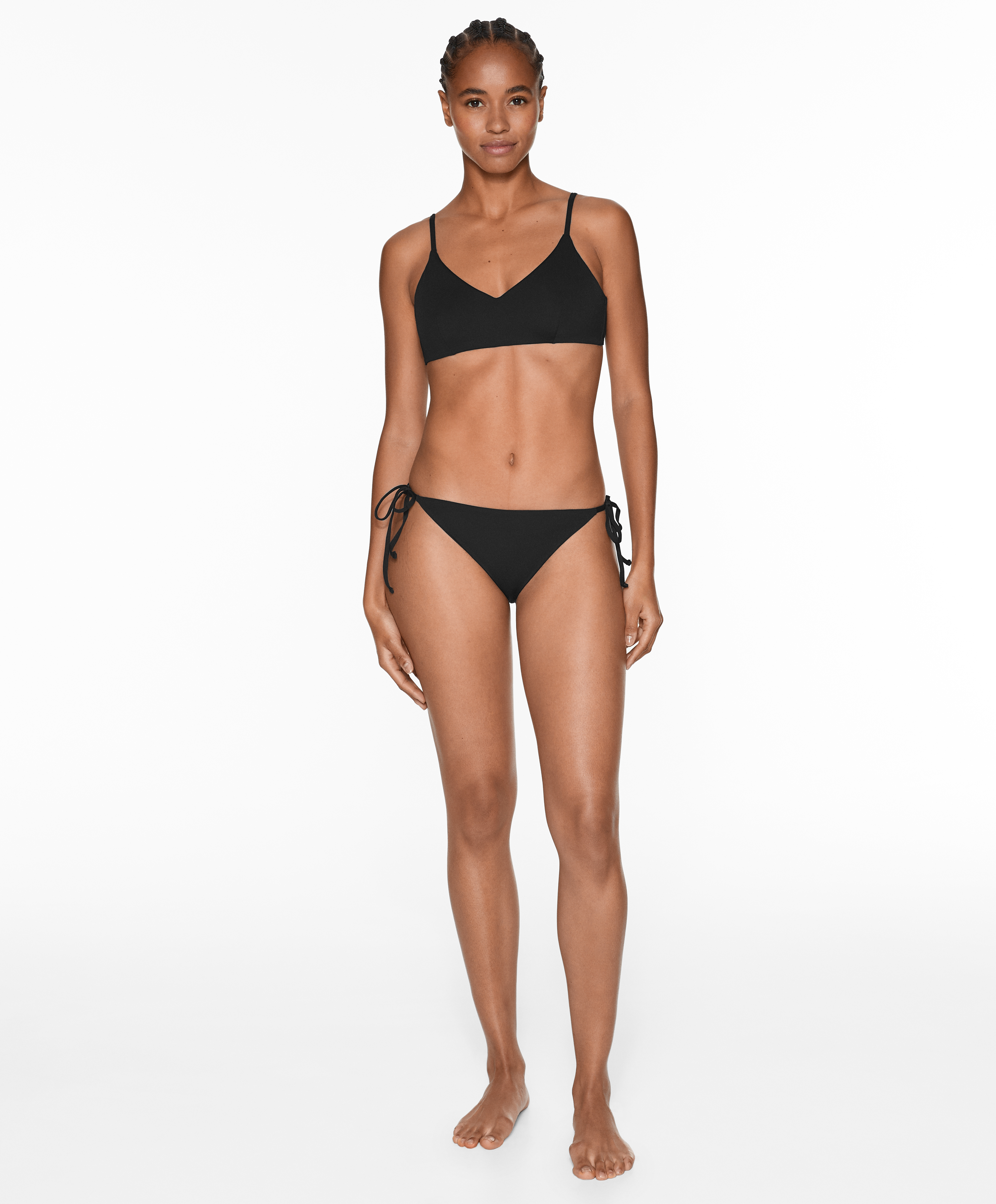 Classic extra soft bikini brief with ties