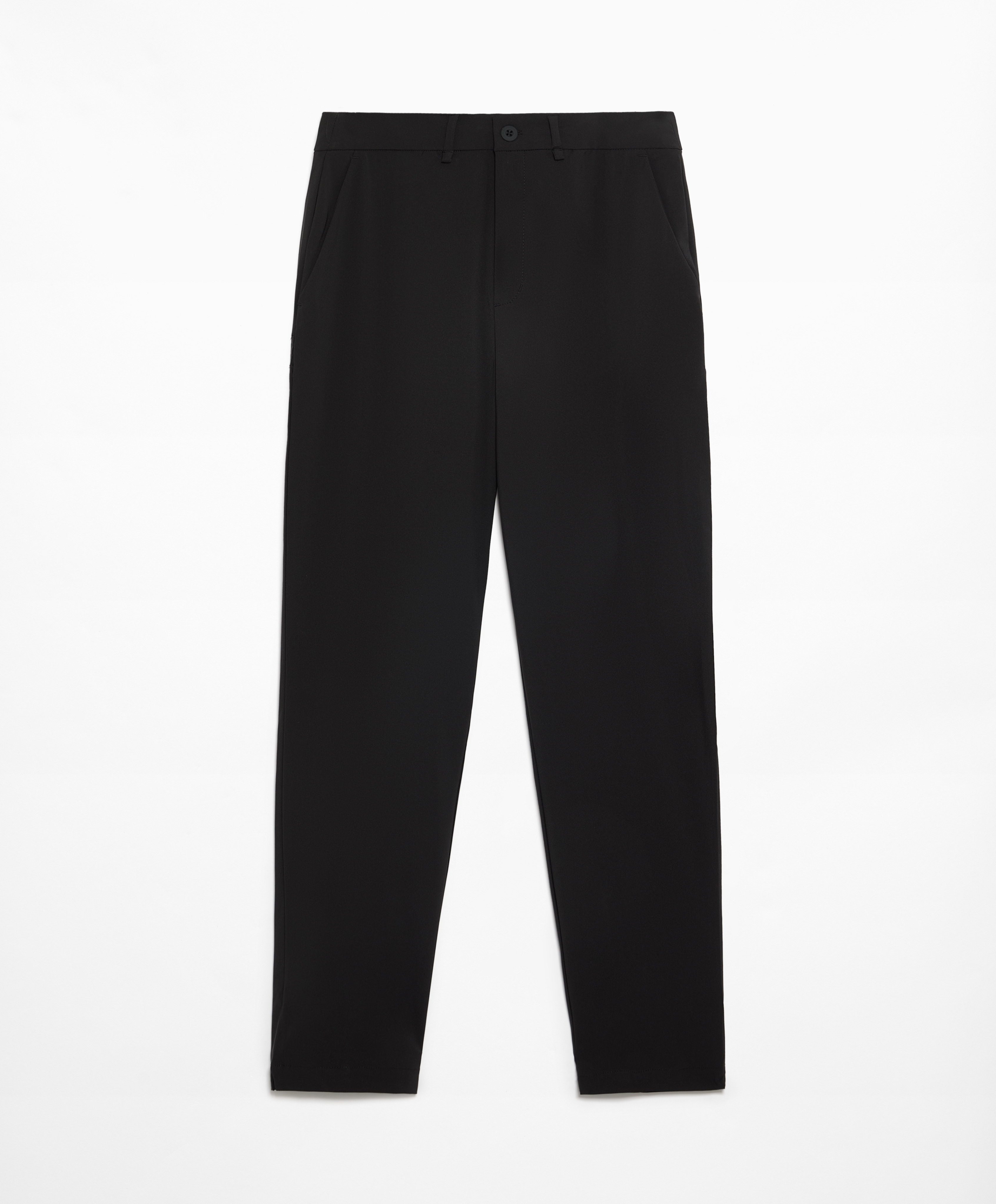 Straight-leg technical trousers